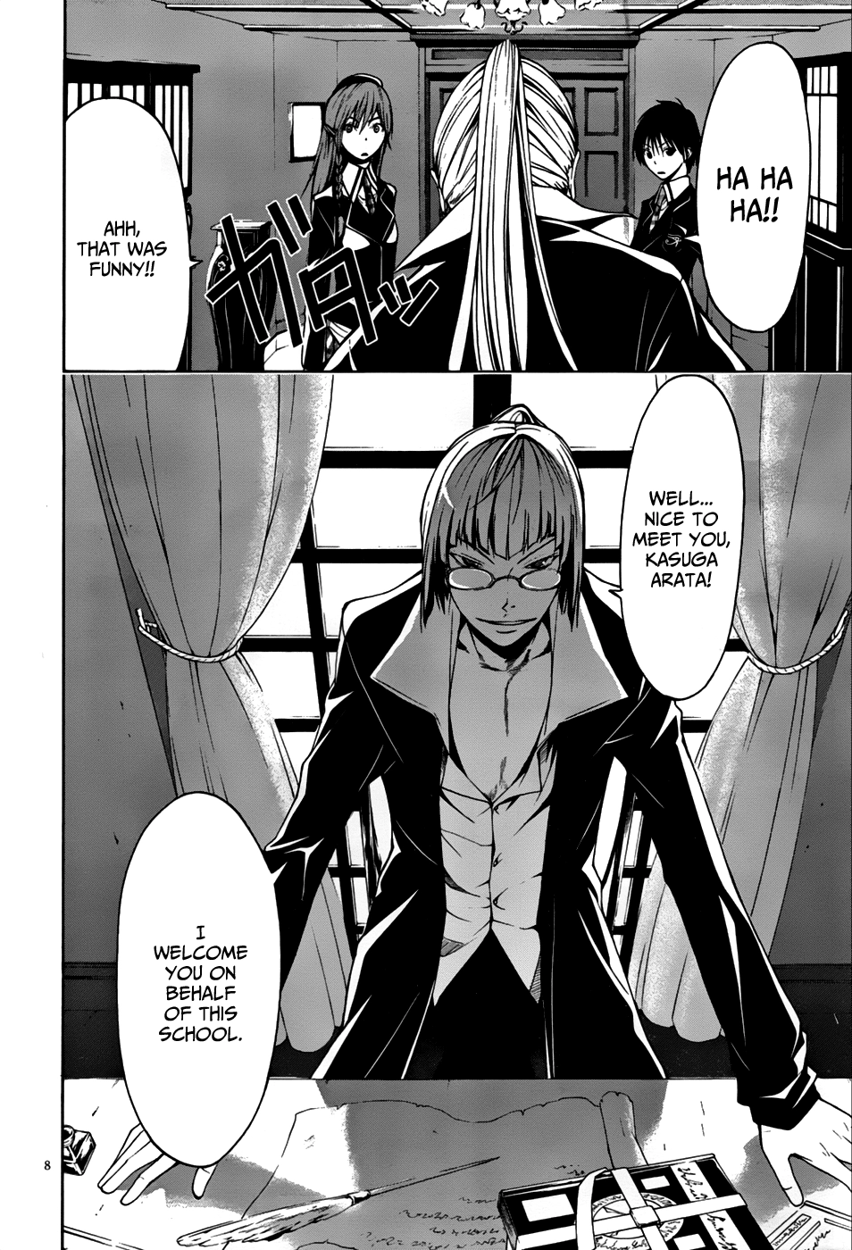 Trinity Seven Chapter 2 page 10 - 