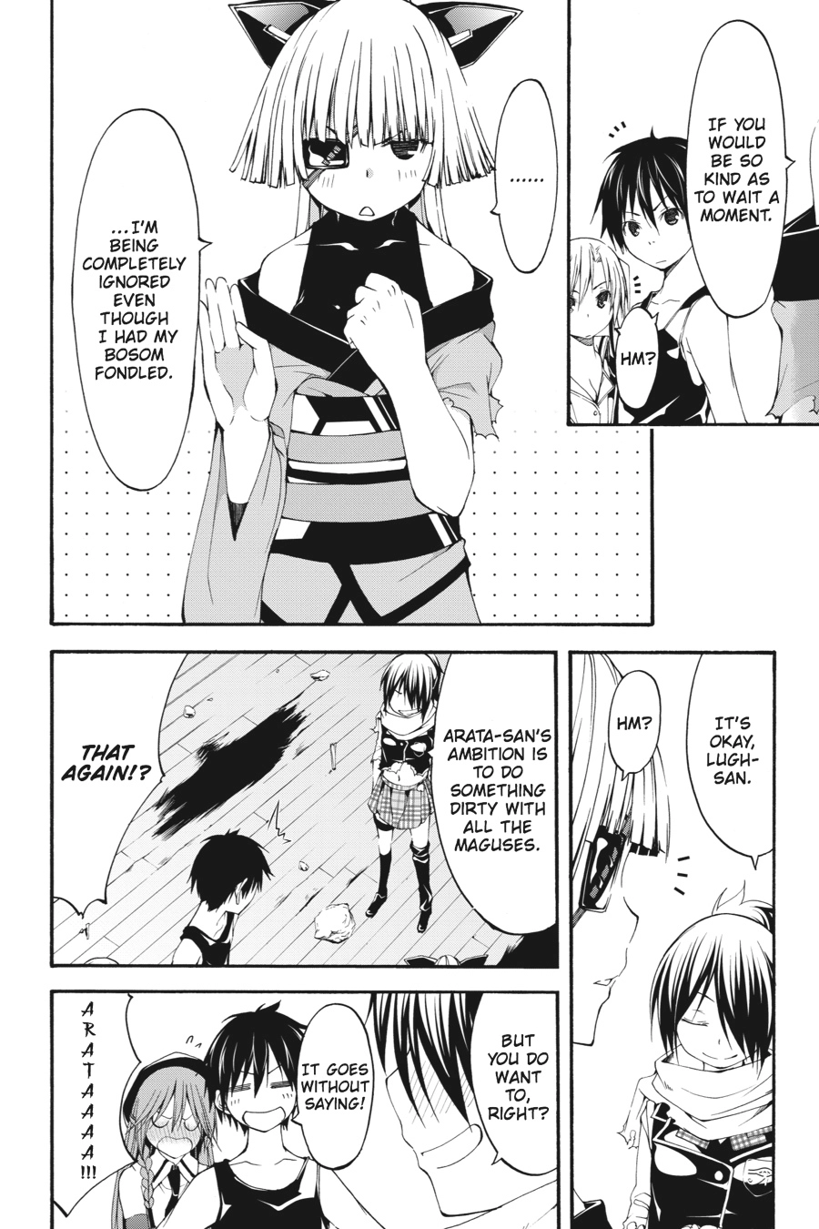 Trinity Seven Chapter 28 page 8 - 