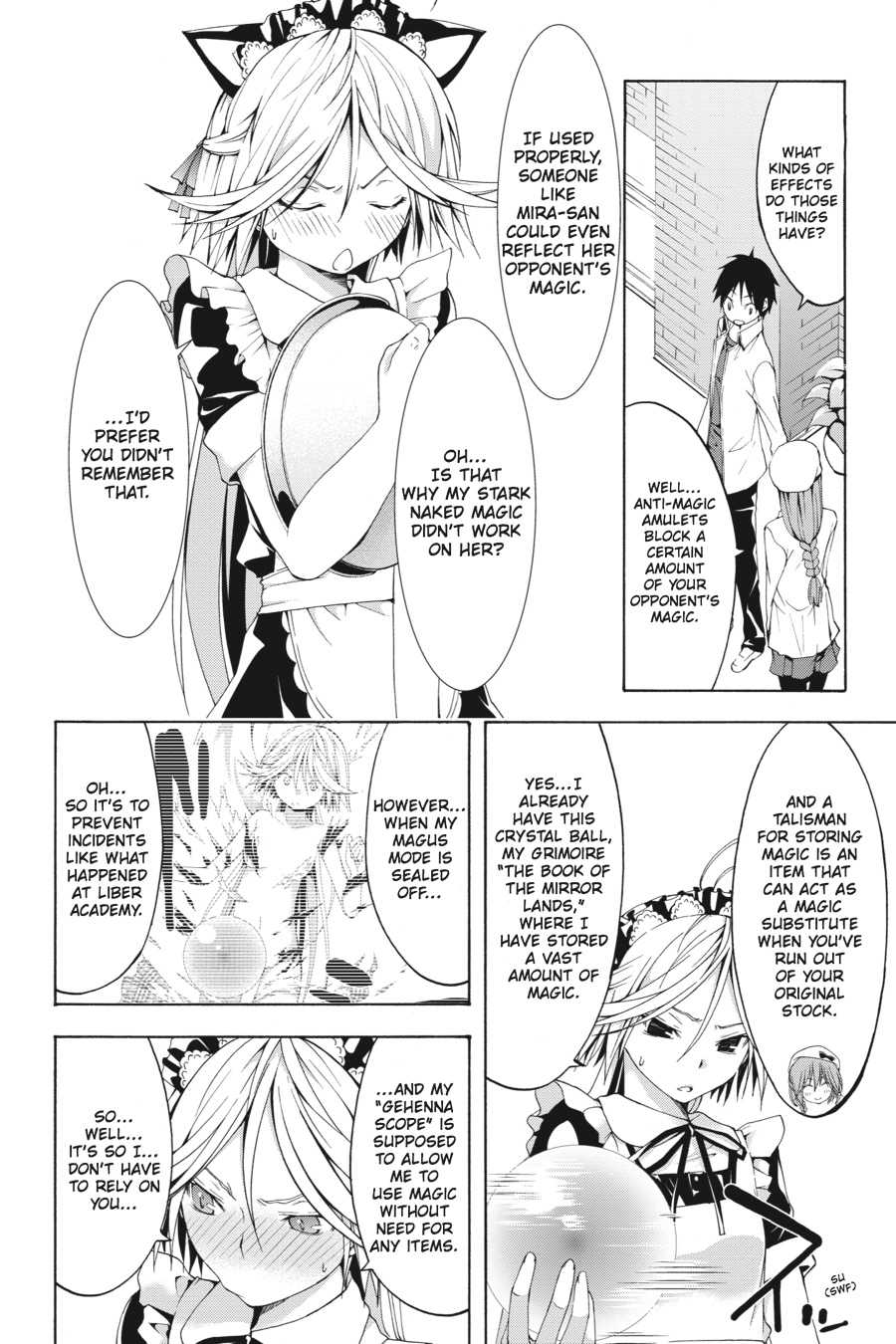 Trinity Seven Chapter 29 page 12 - 