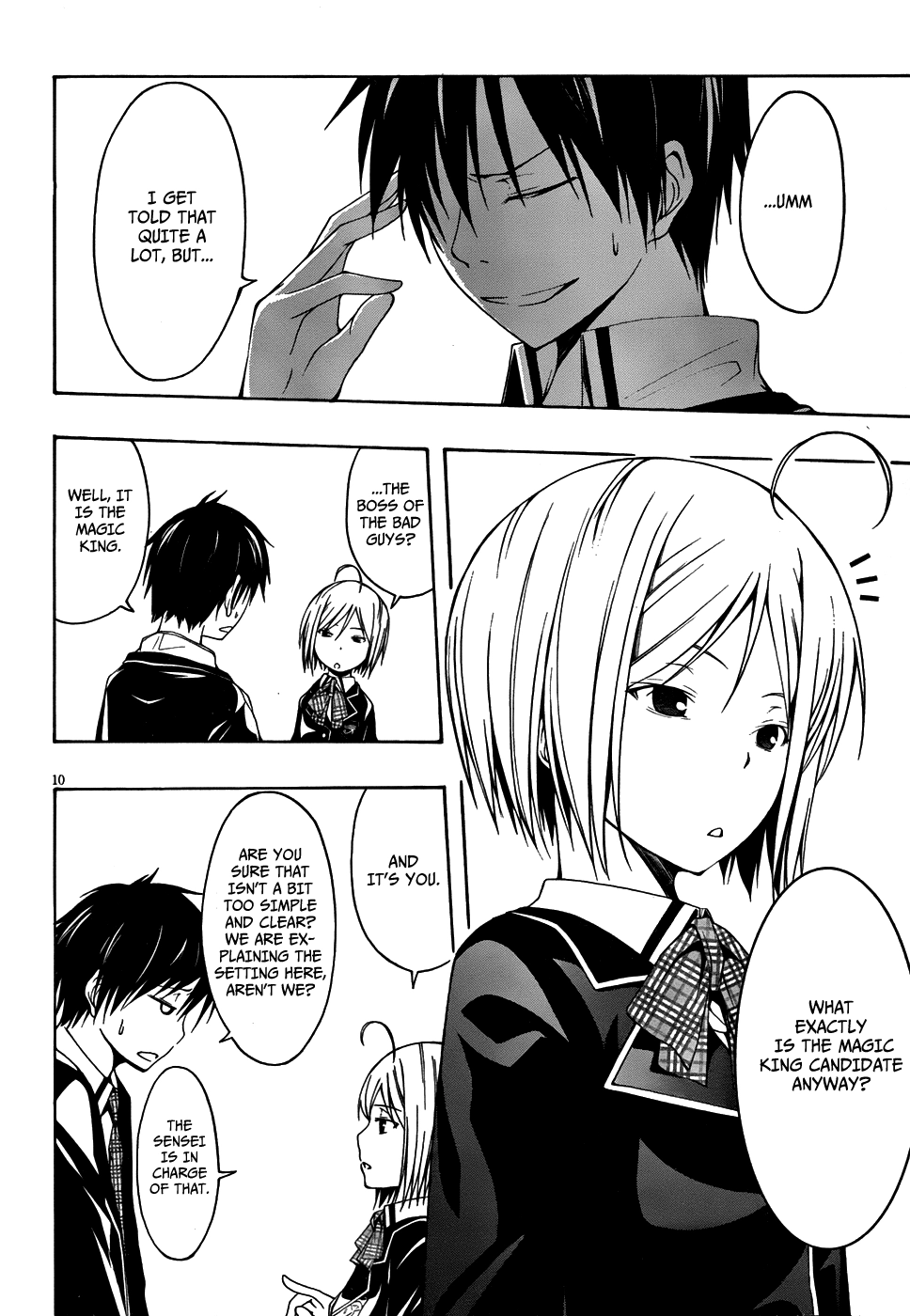 Trinity Seven Chapter 3 page 11 - 