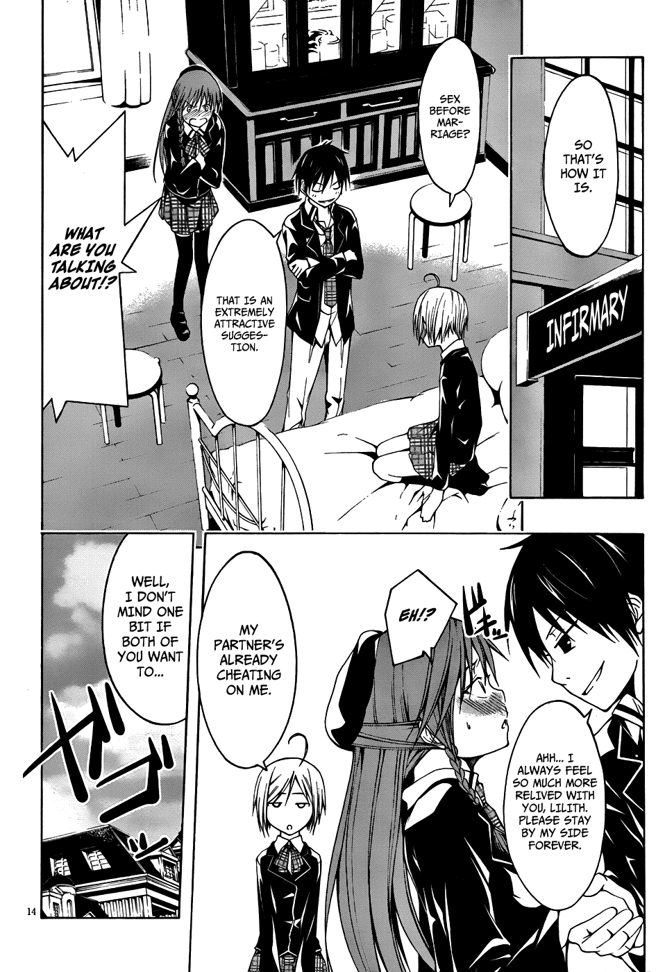 Trinity Seven Chapter 3 page 15 - 