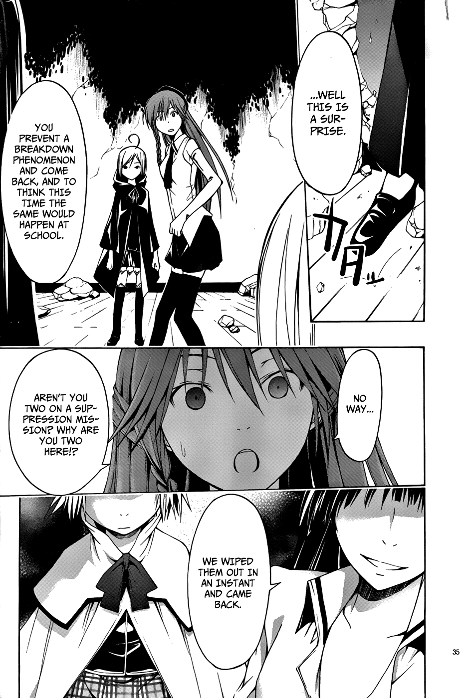 Trinity Seven Chapter 3 page 35 - 