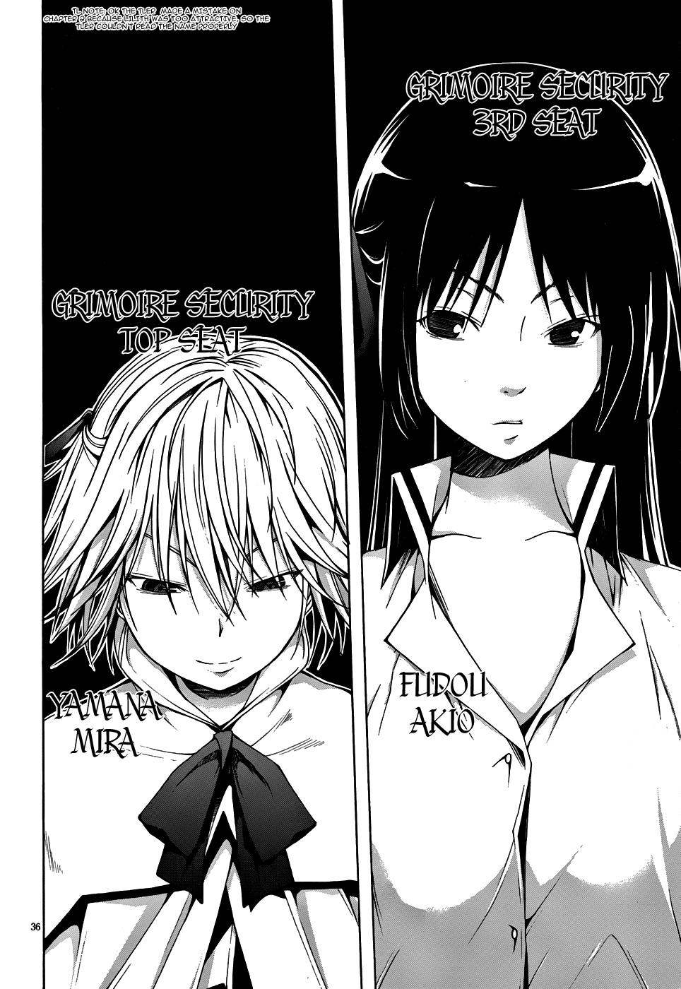 Trinity Seven Chapter 3 page 36 - 