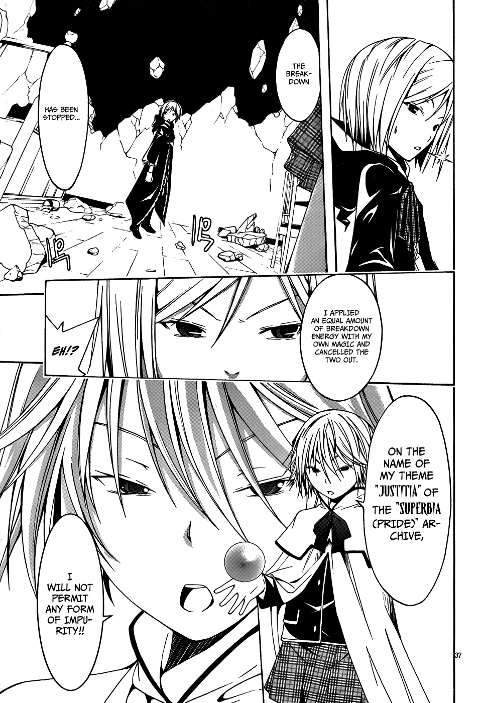 Trinity Seven Chapter 3 page 37 - 