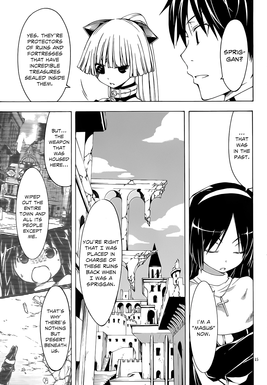 Trinity Seven Chapter 32 page 17 - 
