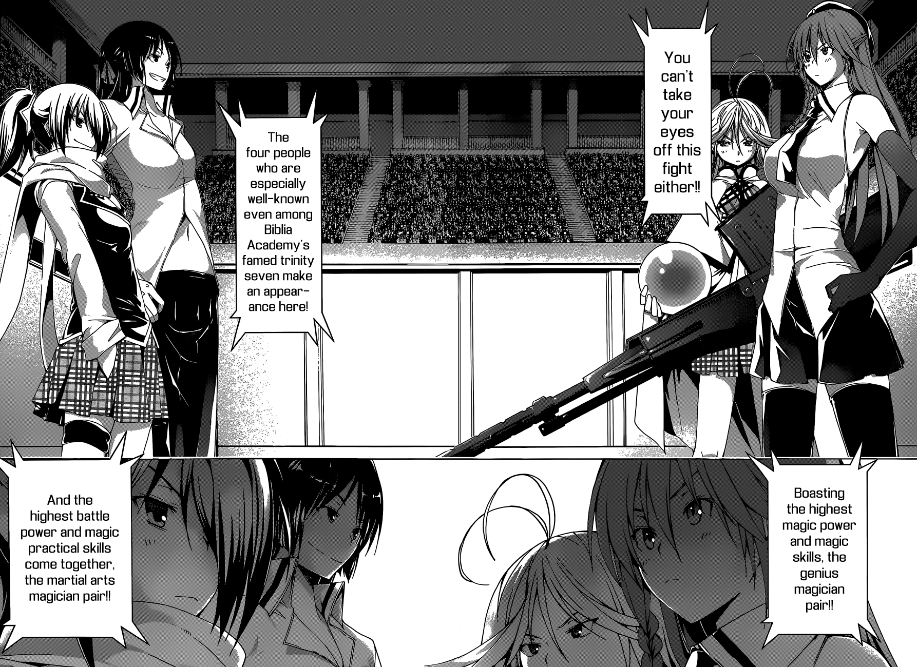 Trinity Seven Chapter 43 page 32 - 