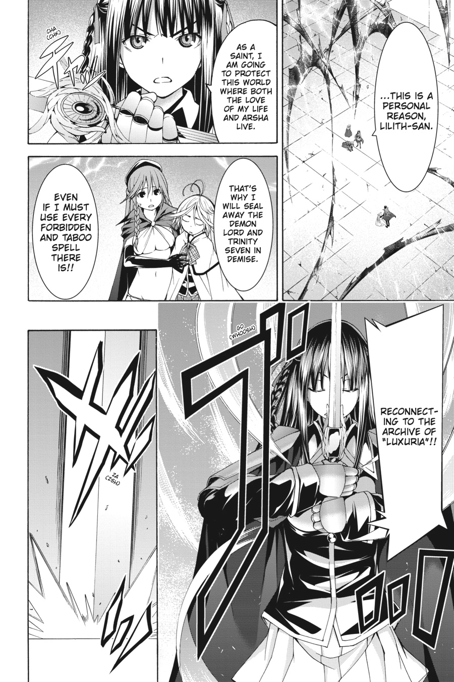 Trinity Seven Chapter 56 page 34 - 