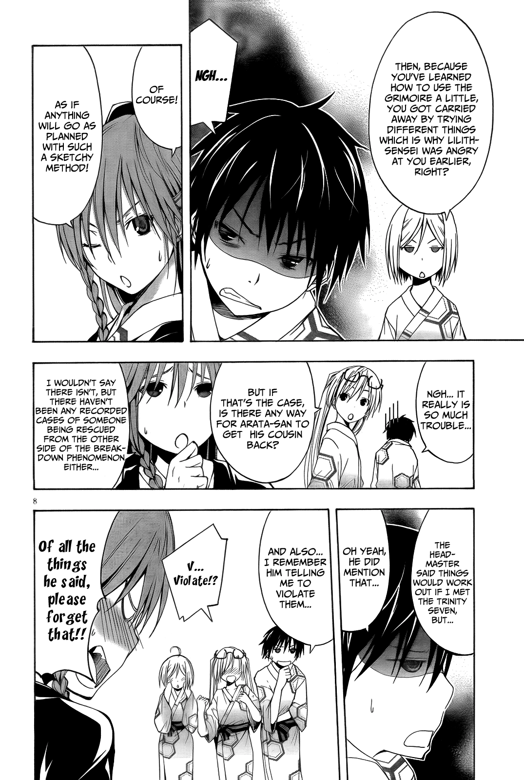 Trinity Seven Chapter 6 page 11 - 