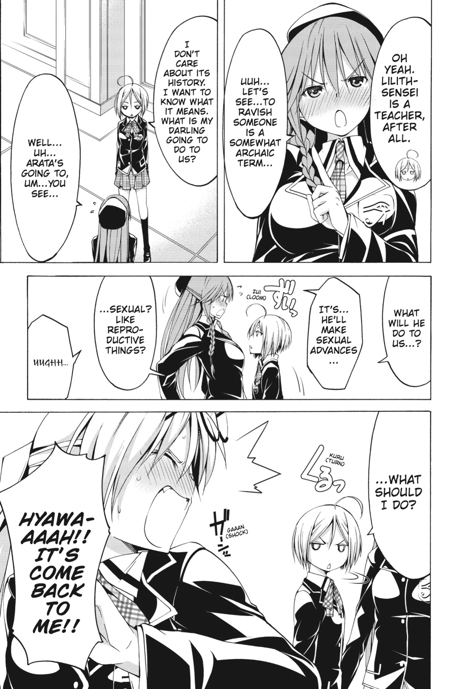 Trinity Seven Chapter 66.1 page 35 - 