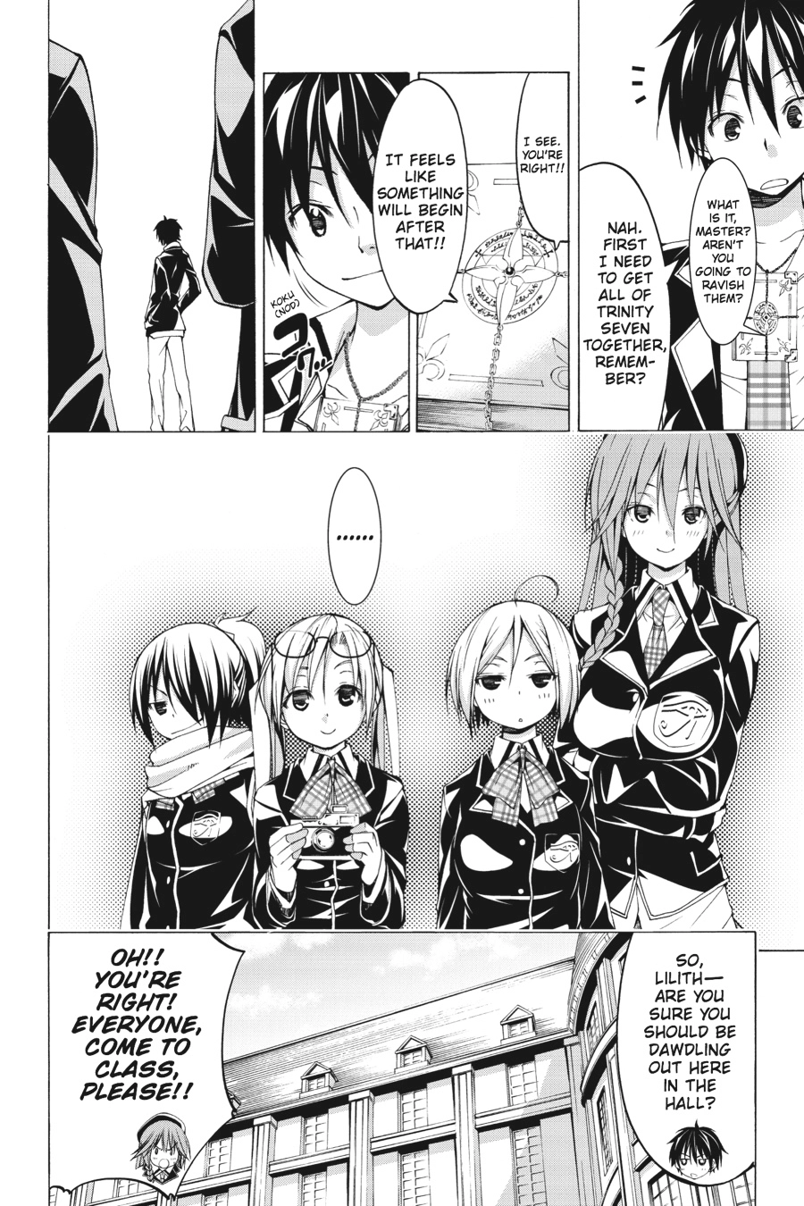 Trinity Seven Chapter 66.1 page 38 - 