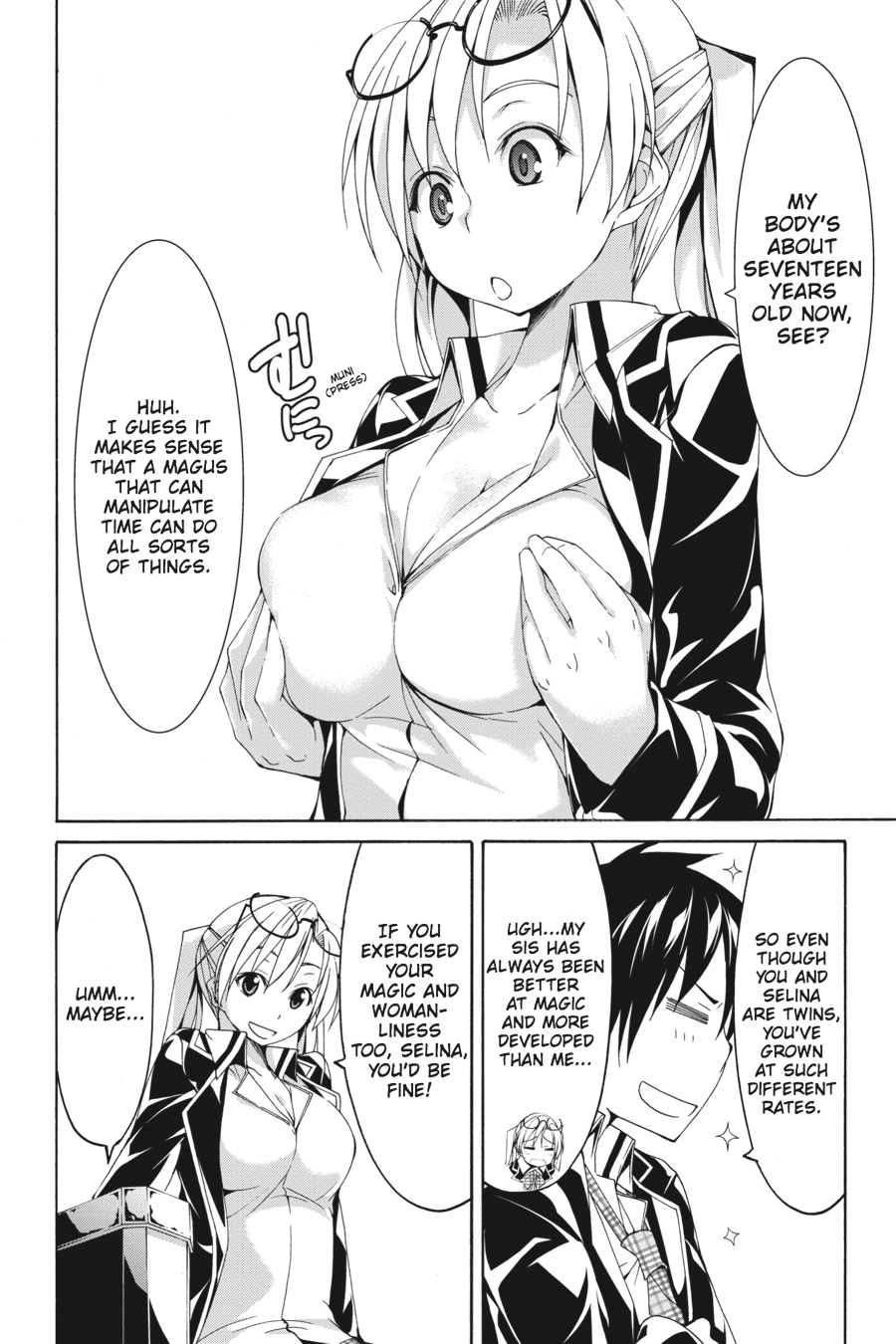 Trinity Seven Chapter 66.6 page 16 - 