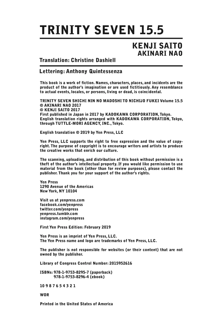 Trinity Seven Chapter 66.6 page 27 - 