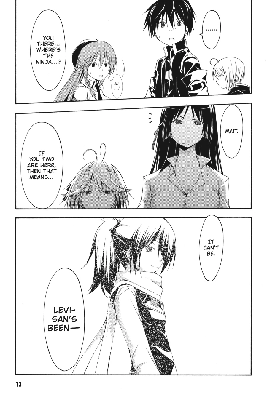 Trinity Seven Chapter 9 page 13 - 