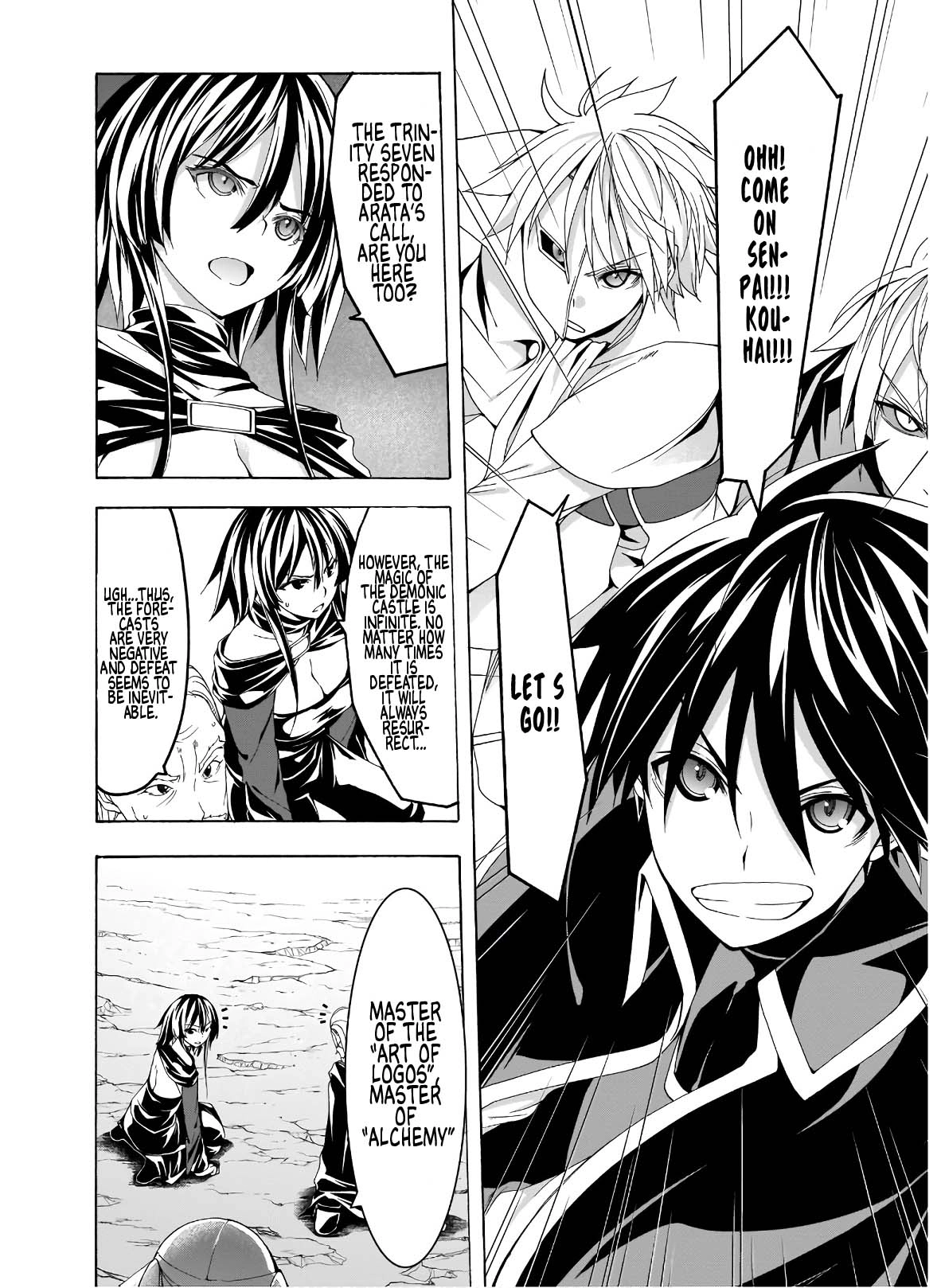 Trinity Seven Chapter 97 page 19 - 