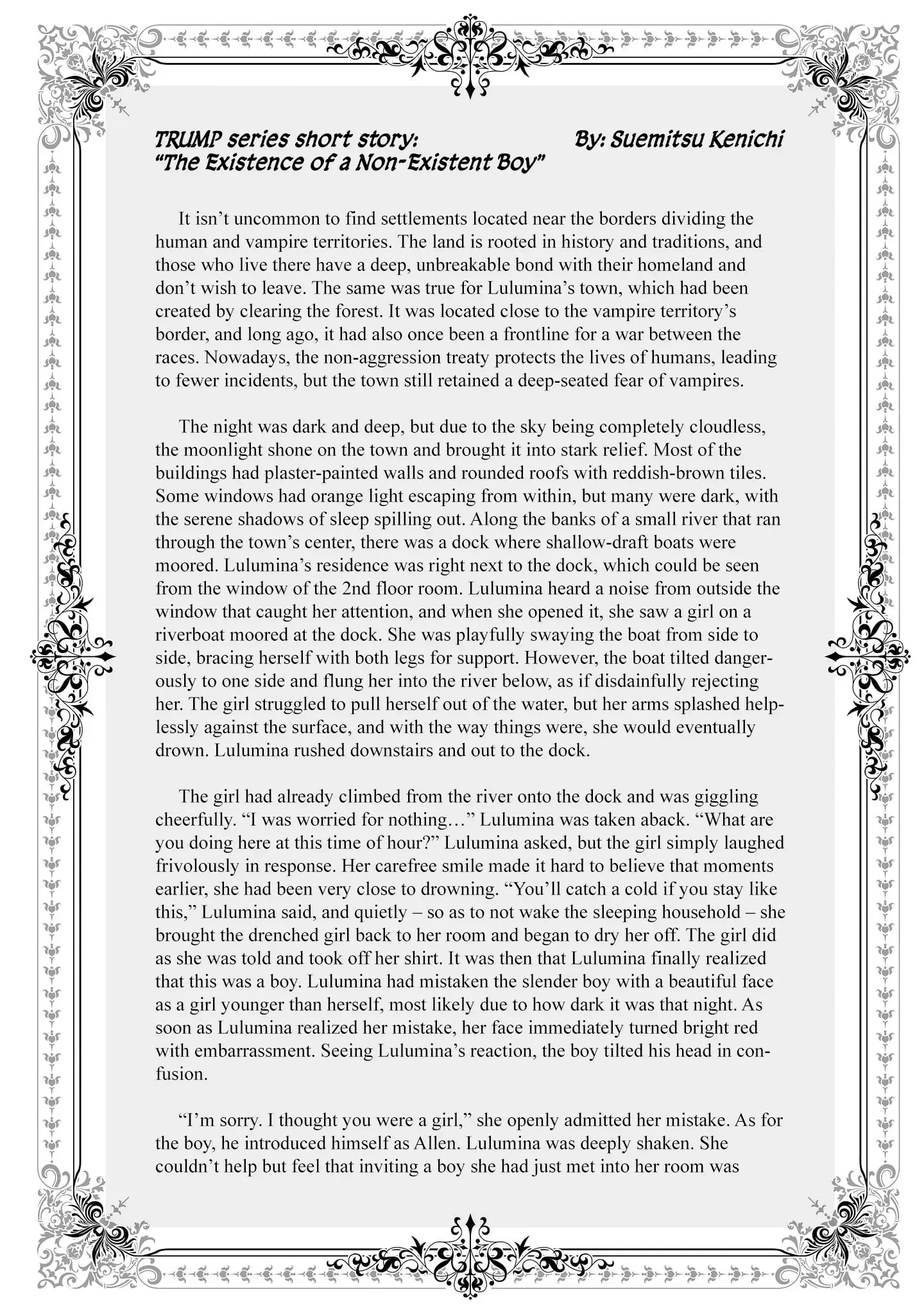 True of Vamp Chapter 30.5 page 13 - 