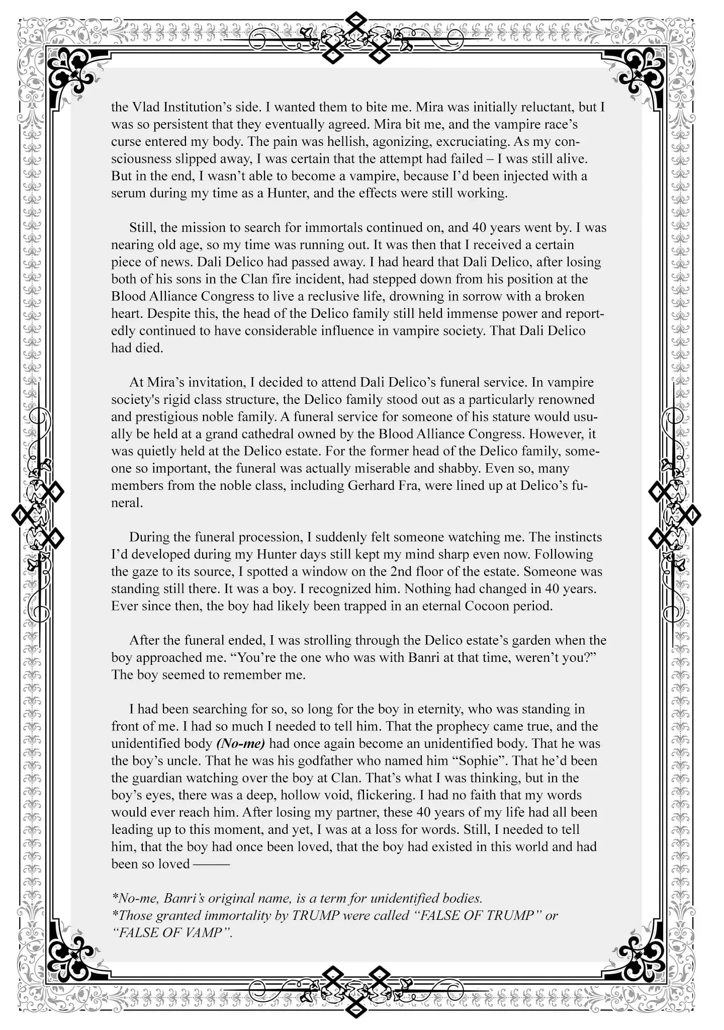 True of Vamp Chapter 30.5 page 16 - 