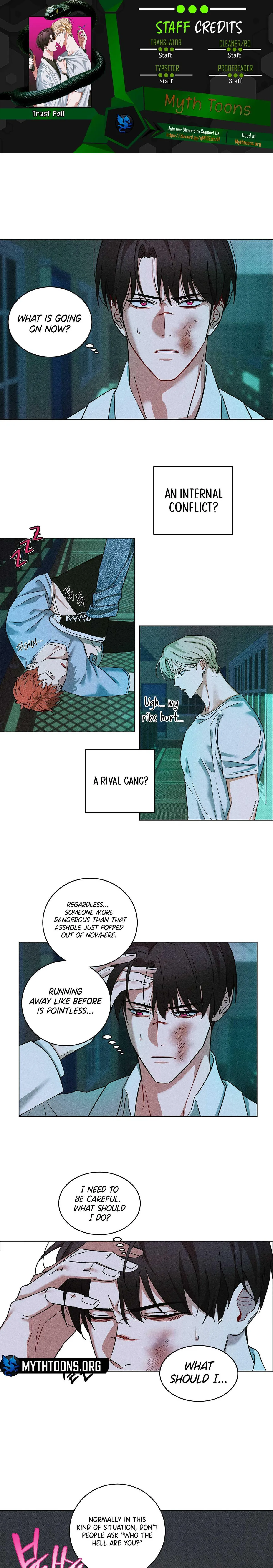 Trust Fall Chapter 2 page 1 - 