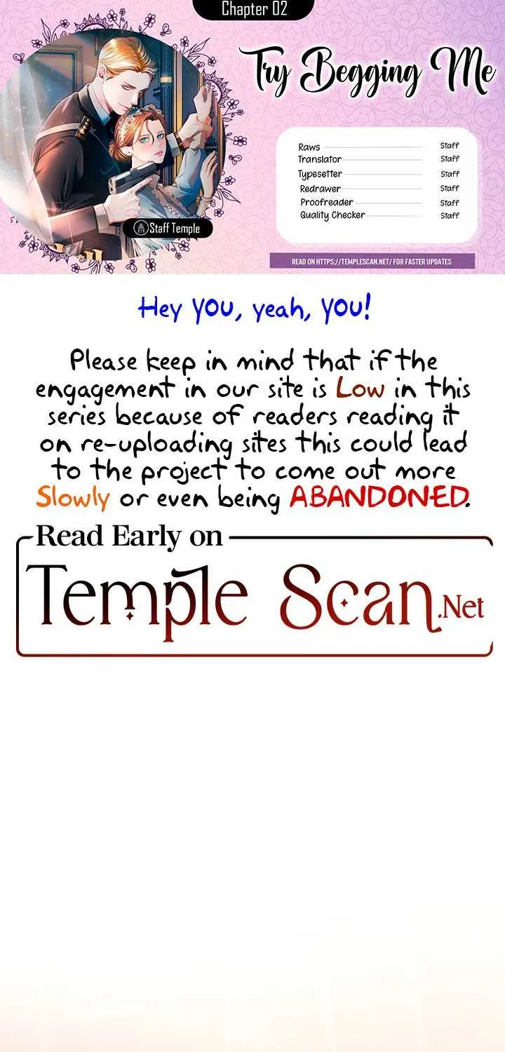 Try Begging Me Chapter 2 page 1 - 