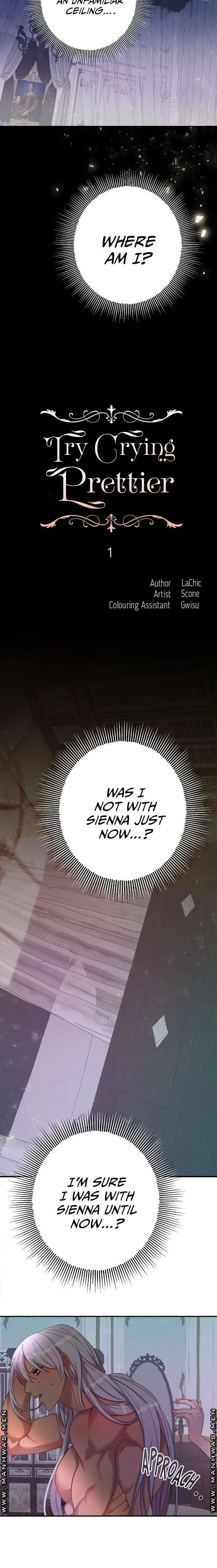 Try Crying Prettier Chapter 1.1 page 5 - 