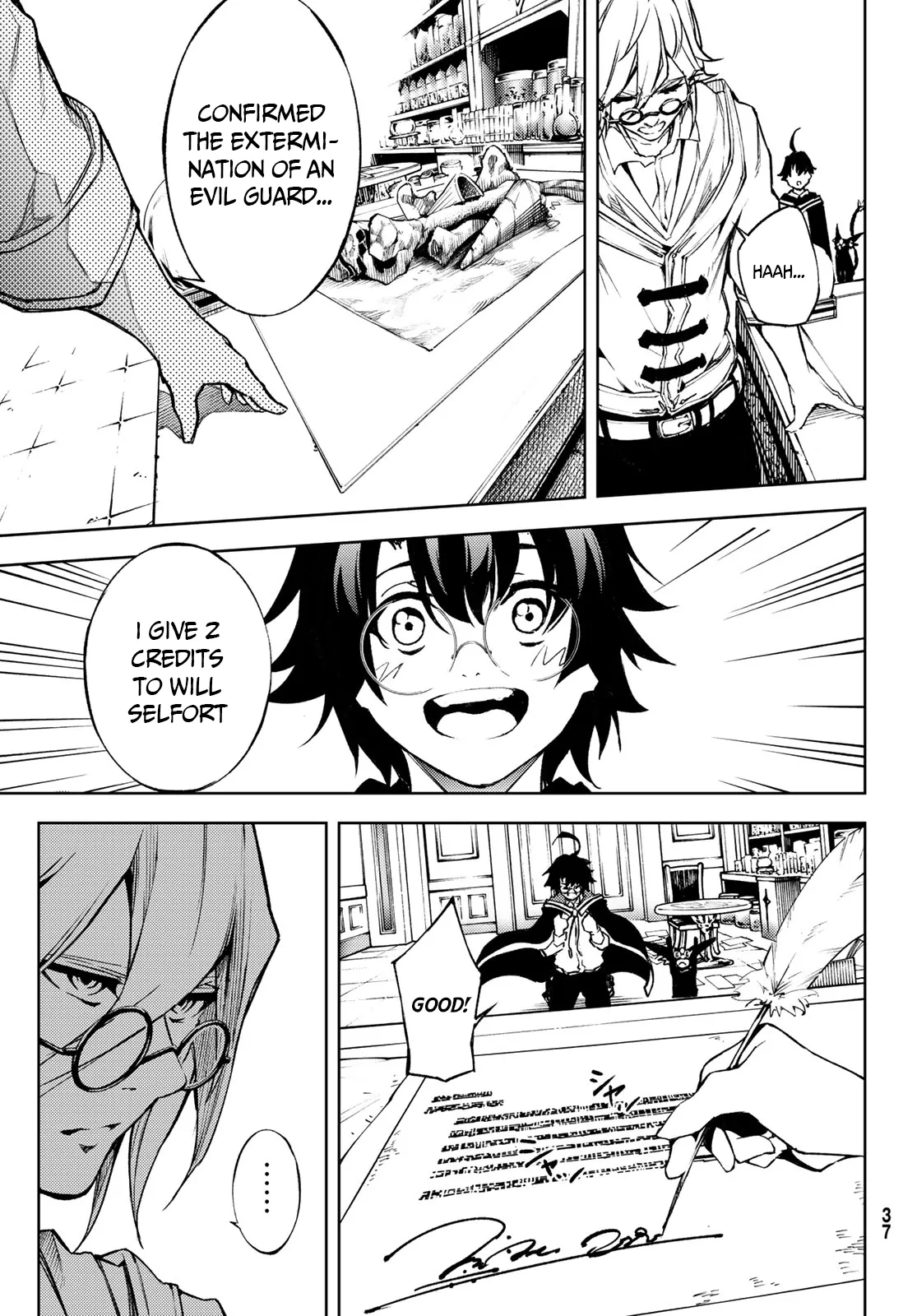 Tsue to Tsurugi no Wistoria Chapter 1.1 page 28 - 