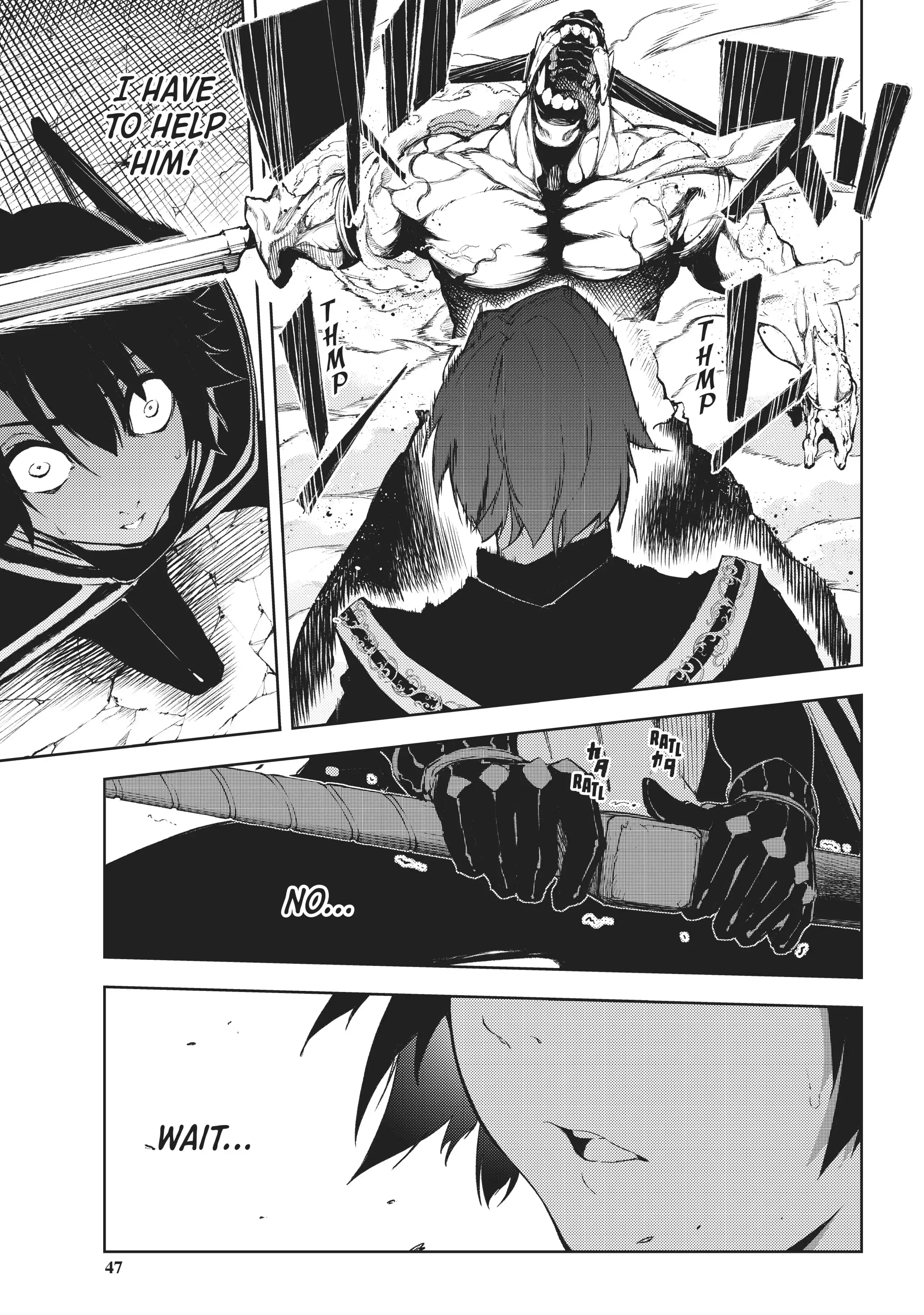 Tsue to Tsurugi no Wistoria Chapter 1 page 45 - 