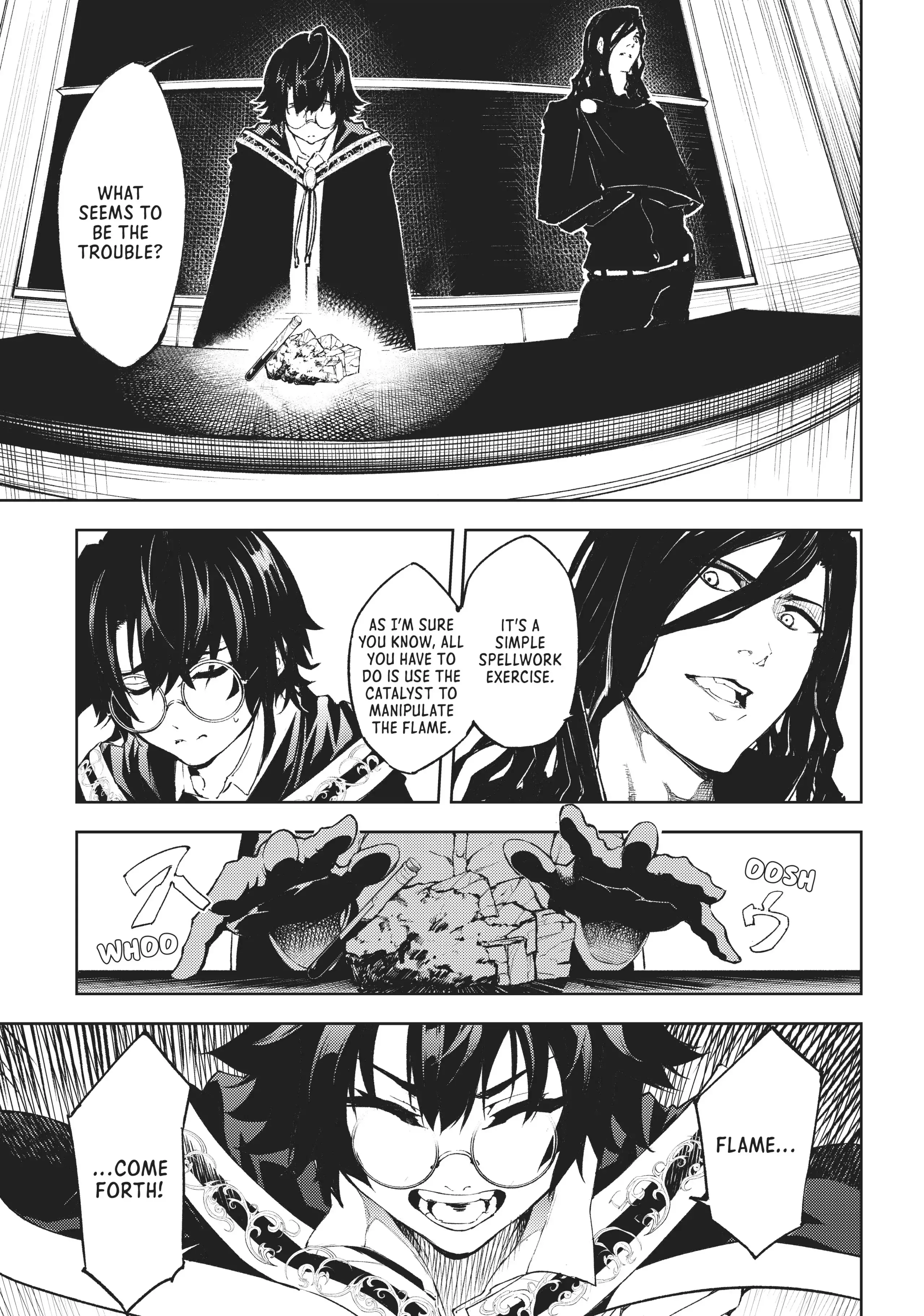 Tsue to Tsurugi no Wistoria Chapter 1 page 9 - 