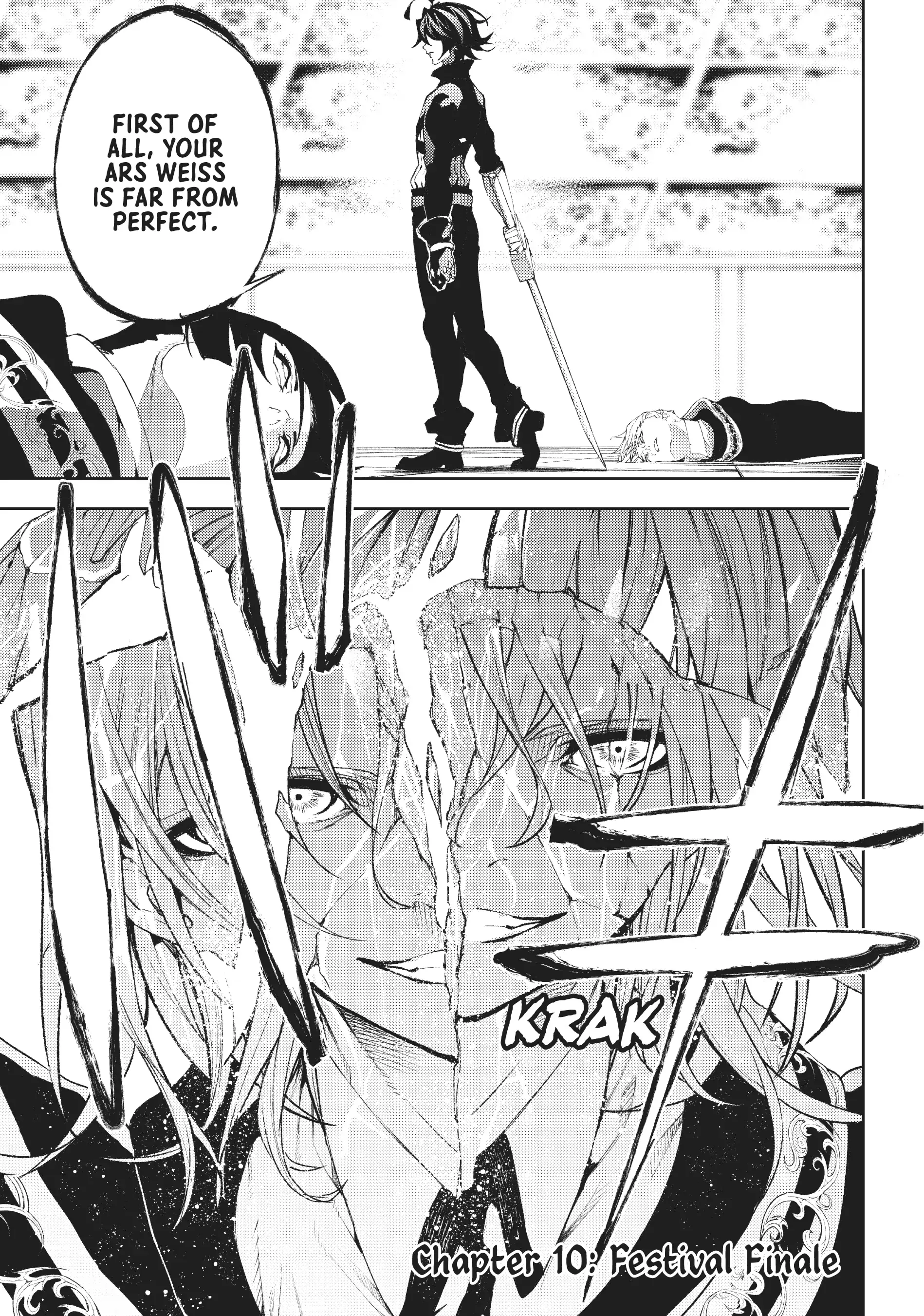 Tsue to Tsurugi no Wistoria Chapter 10 page 1 - 