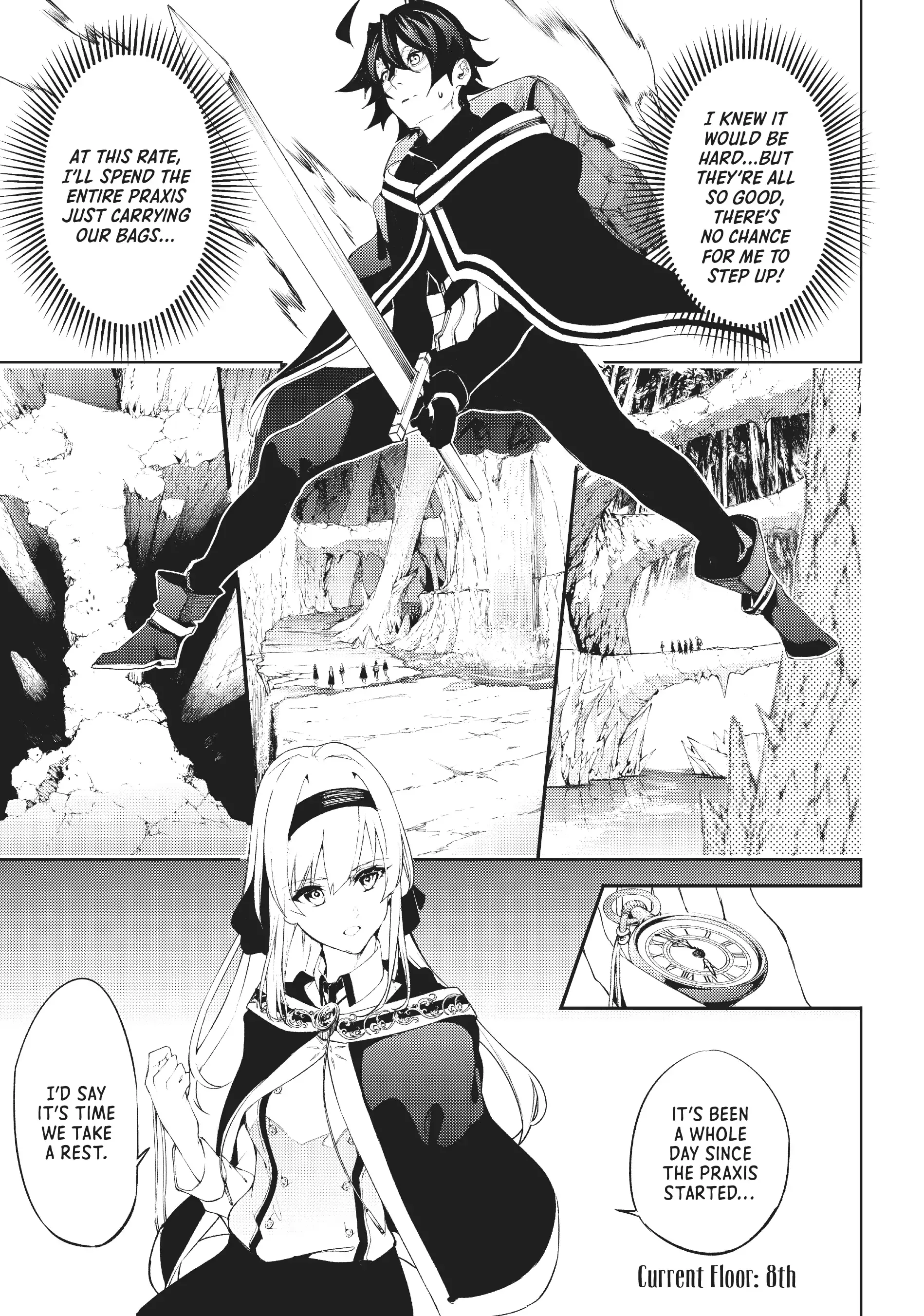 Tsue to Tsurugi no Wistoria Chapter 13 page 17 - 