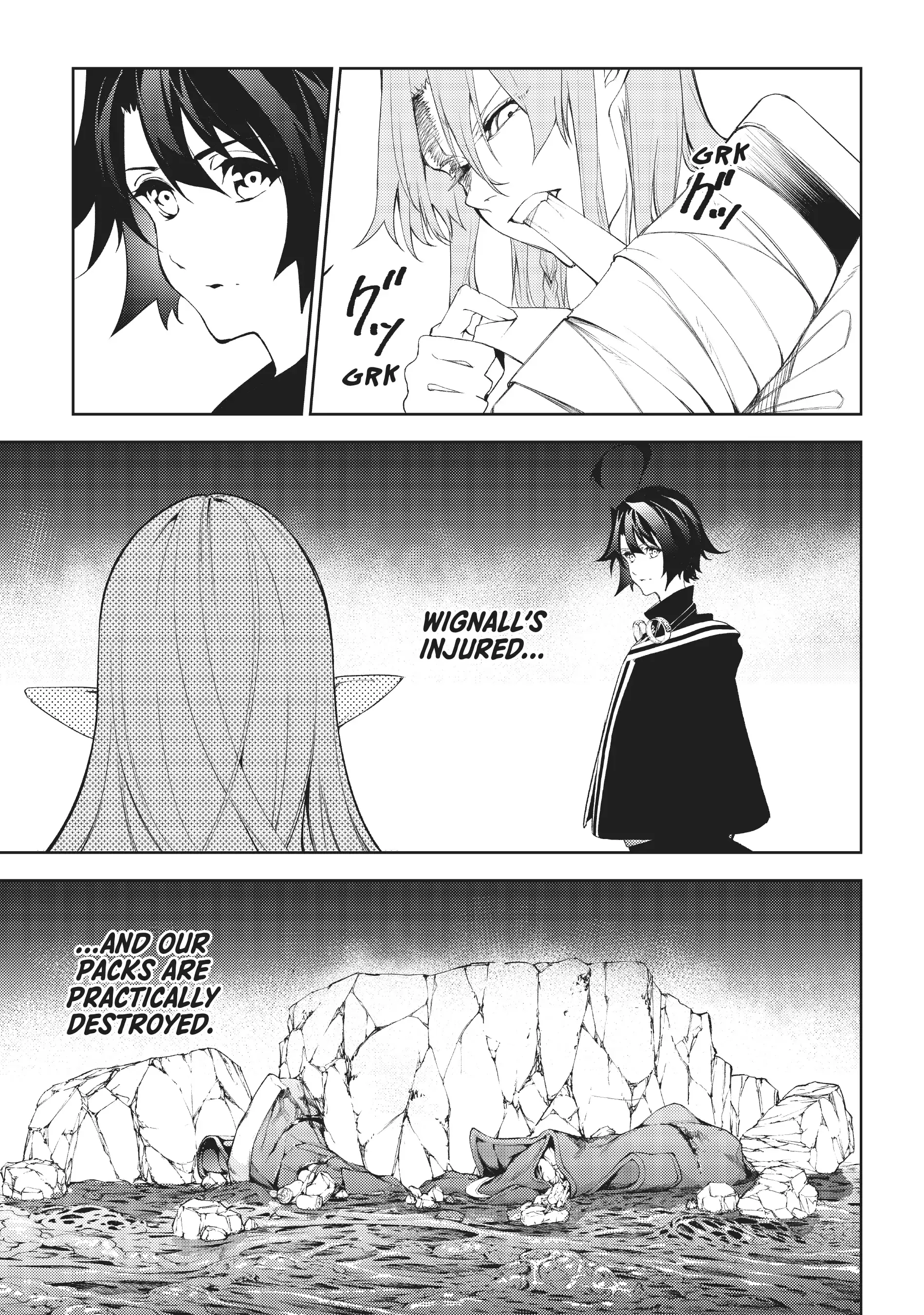 Tsue to Tsurugi no Wistoria Chapter 14 page 15 - 