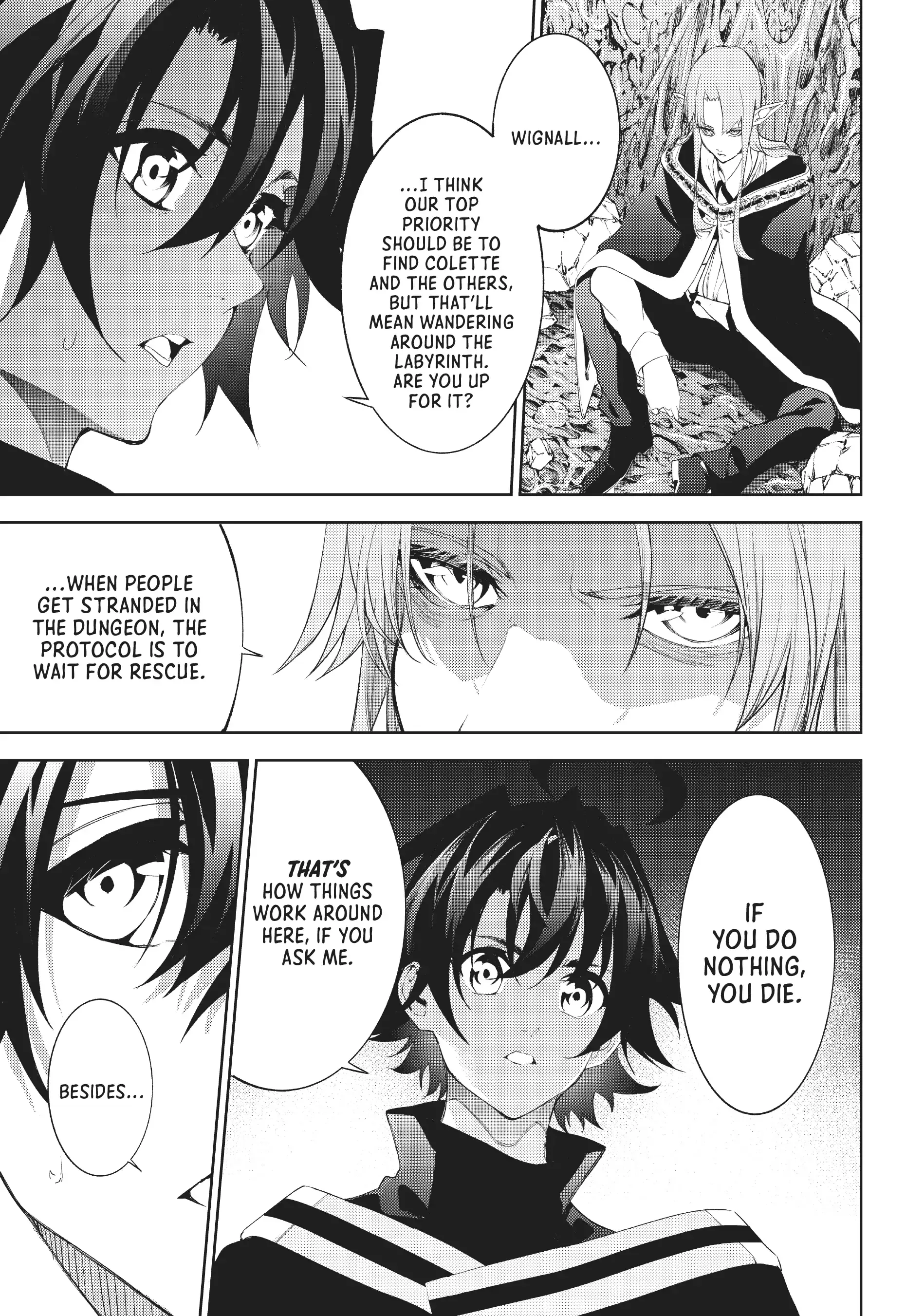 Tsue to Tsurugi no Wistoria Chapter 14 page 17 - 