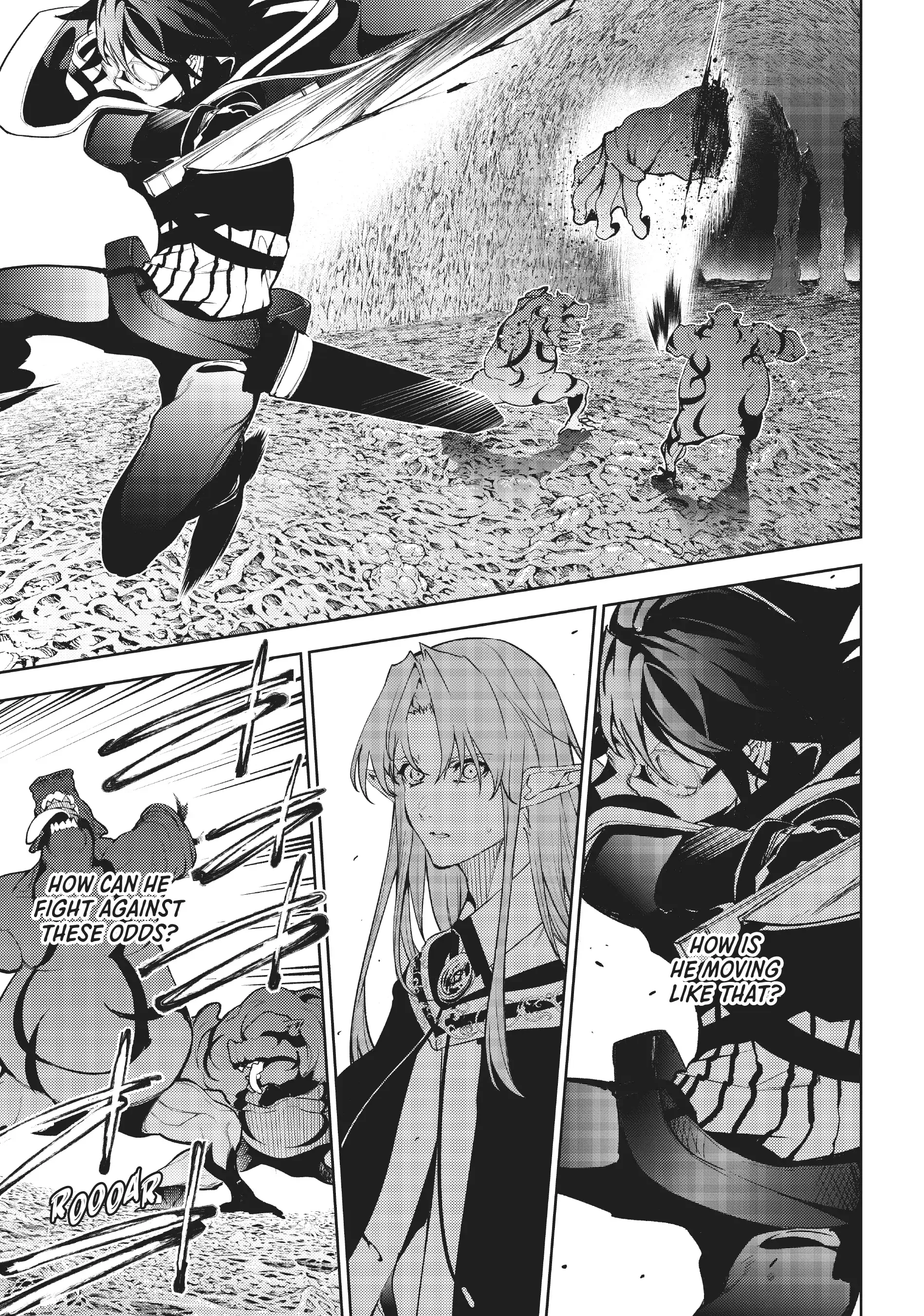 Tsue to Tsurugi no Wistoria Chapter 14 page 34 - 