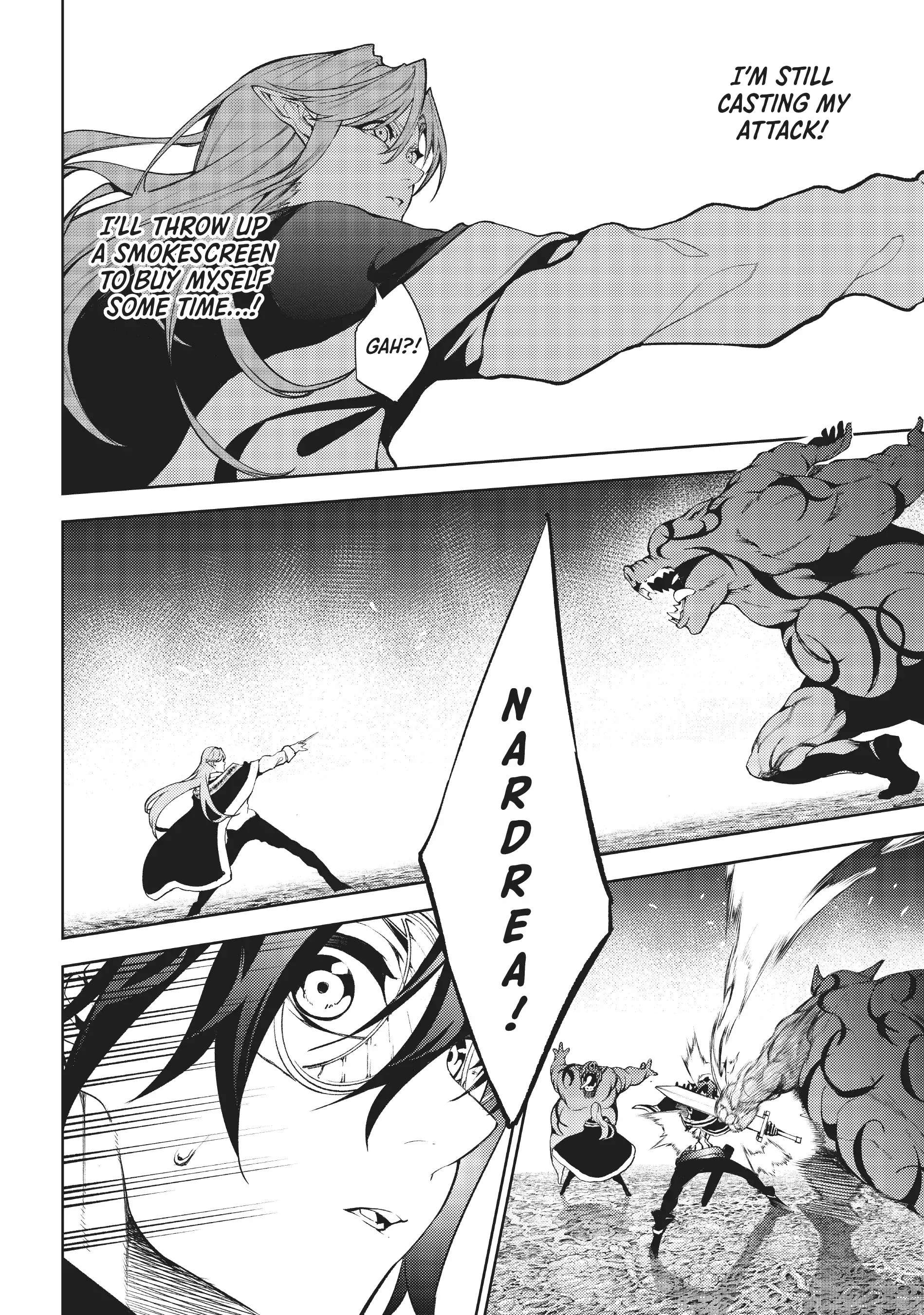Tsue to Tsurugi no Wistoria Chapter 14 page 37 - 