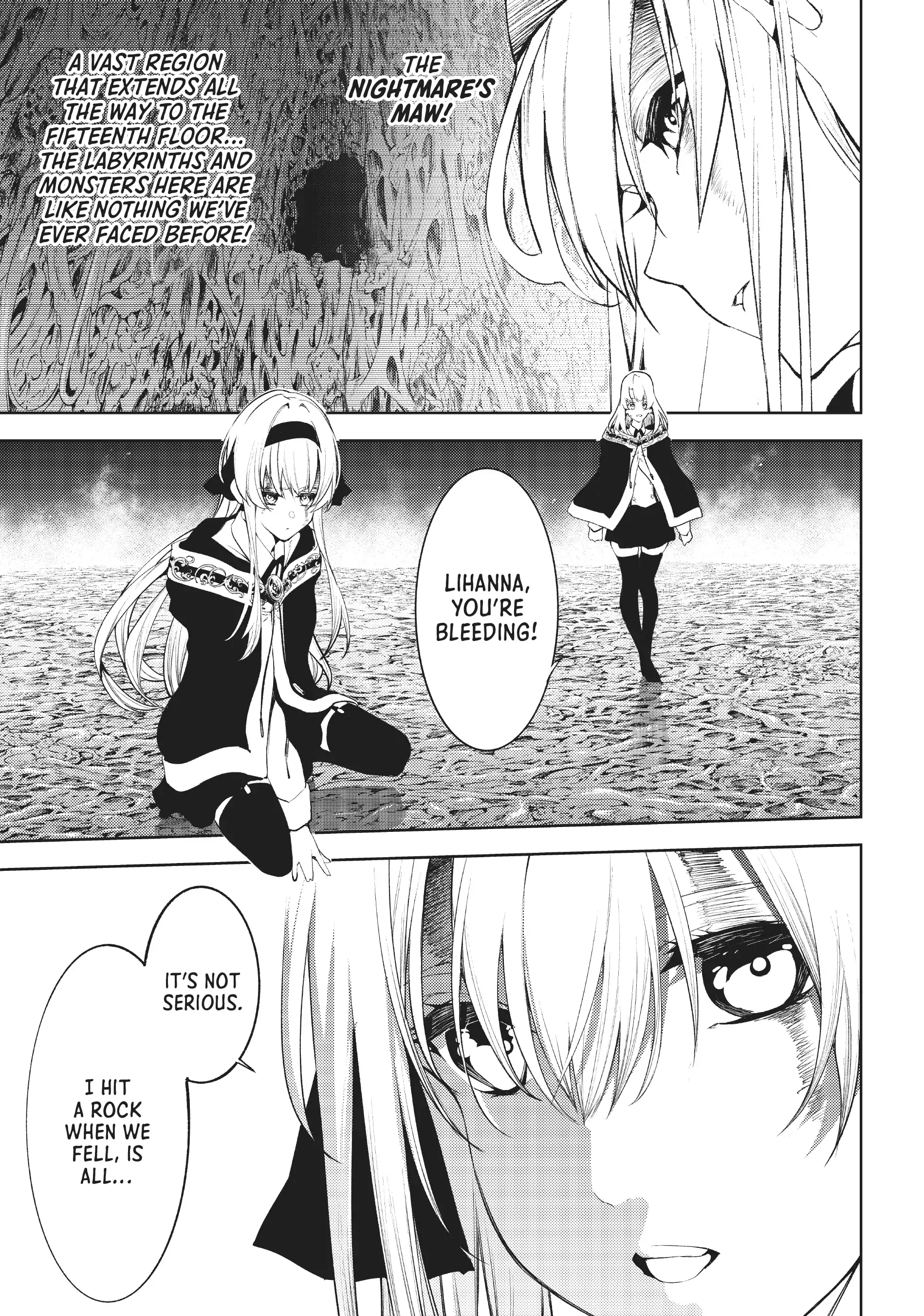 Tsue to Tsurugi no Wistoria Chapter 14 page 9 - 