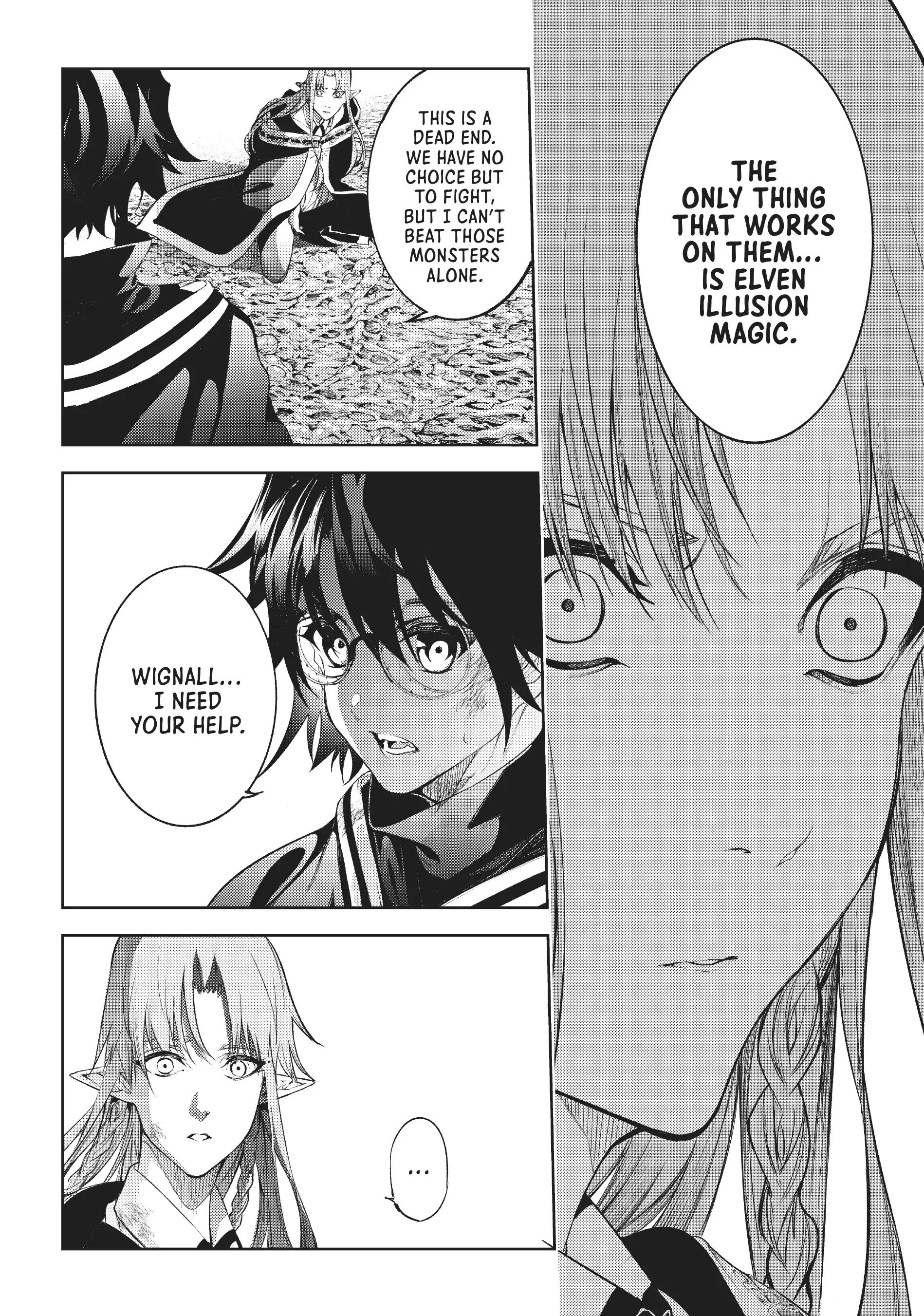 Tsue to Tsurugi no Wistoria Chapter 15 page 24 - 