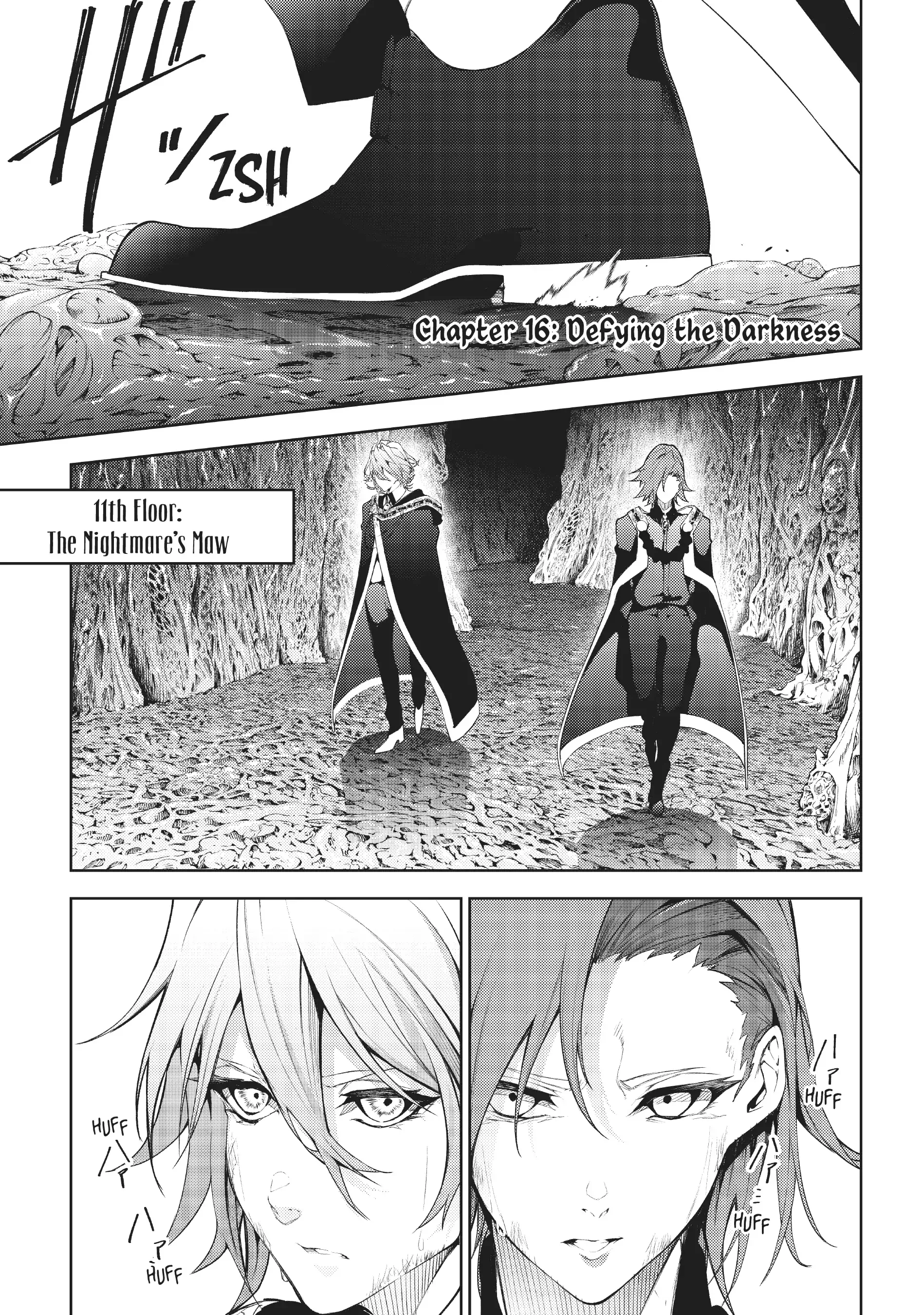 Tsue to Tsurugi no Wistoria Chapter 16 page 1 - 