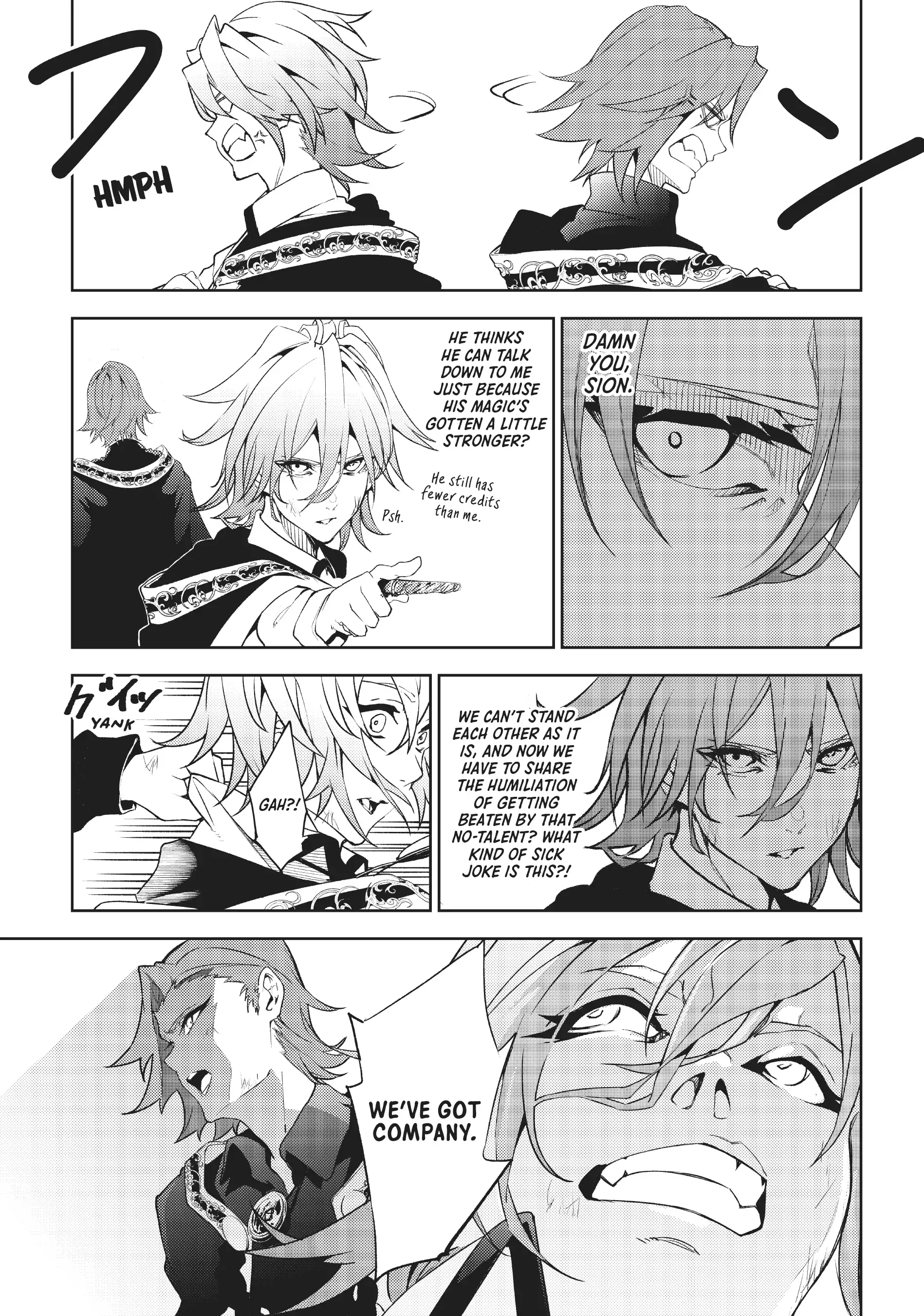 Tsue to Tsurugi no Wistoria Chapter 16 page 3 - 