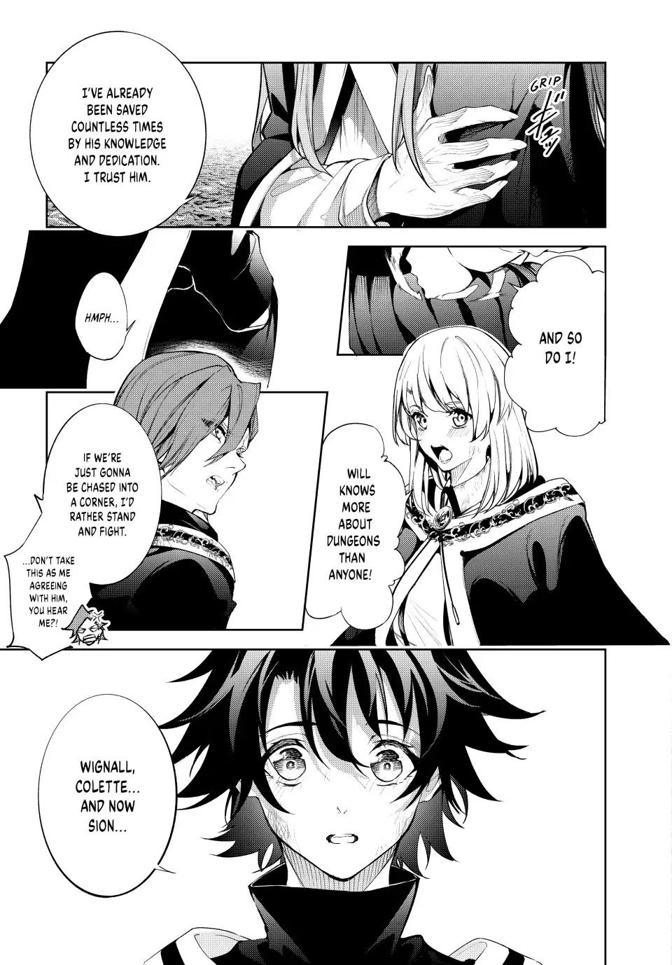 Tsue to Tsurugi no Wistoria Chapter 17 page 18 - 