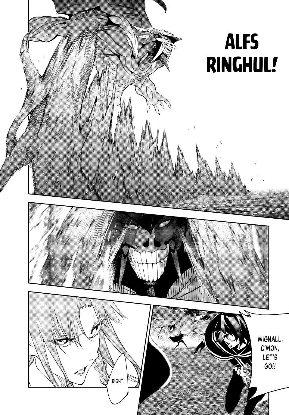 Tsue to Tsurugi no Wistoria Chapter 17 page 9 - 