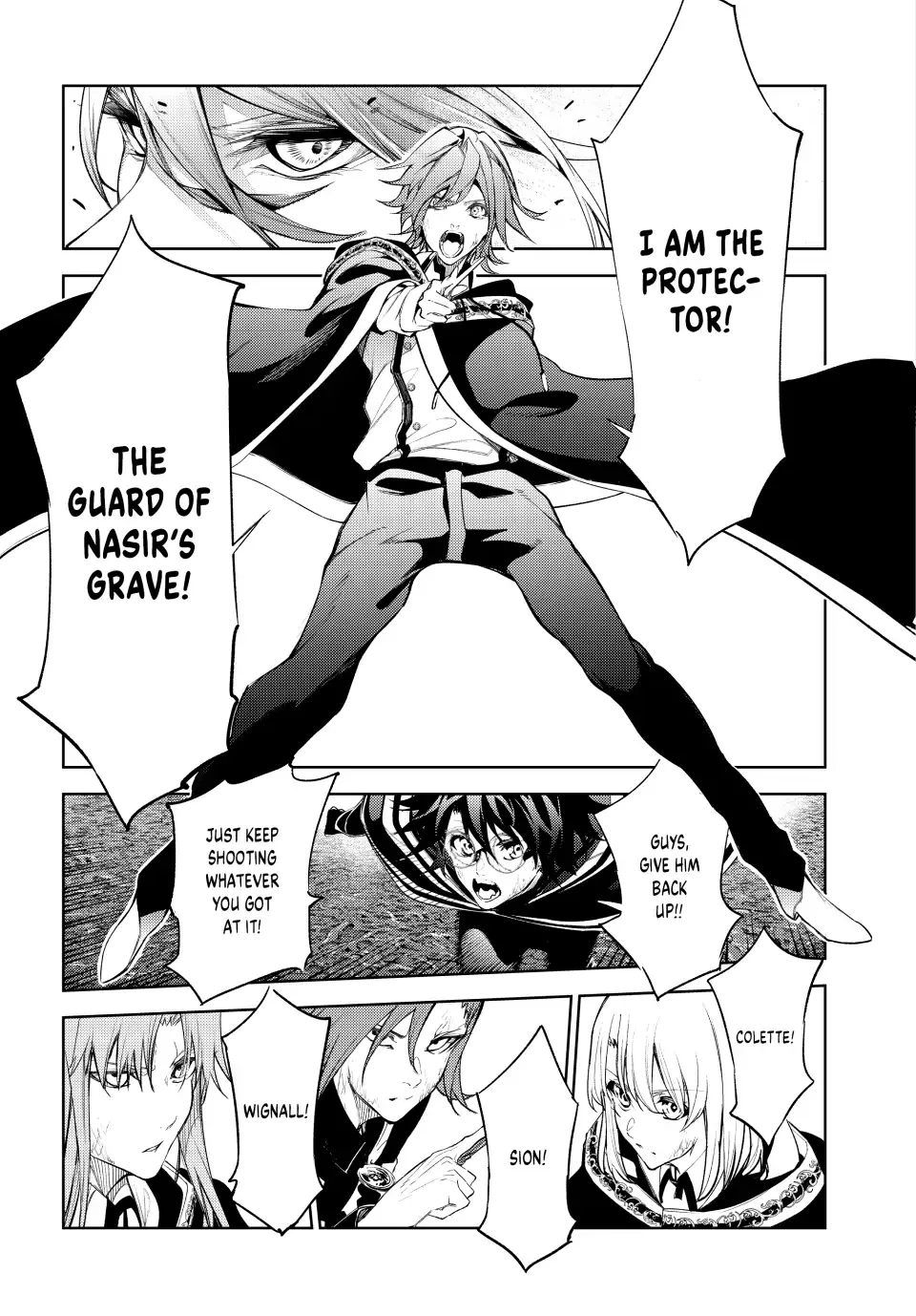 Tsue to Tsurugi no Wistoria Chapter 18 page 5 - 