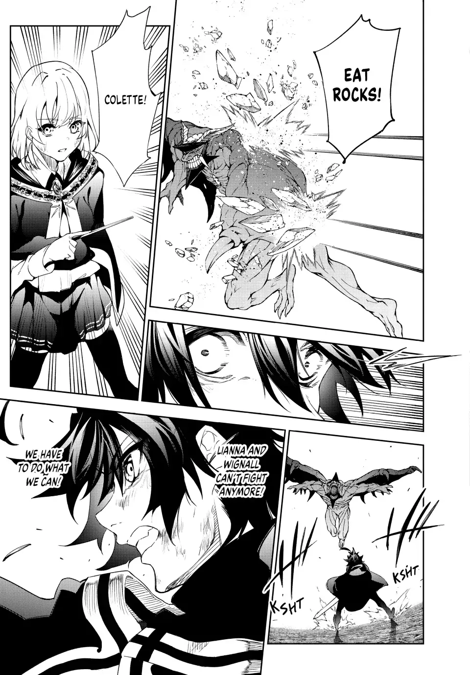 Tsue to Tsurugi no Wistoria Chapter 19 page 25 - 