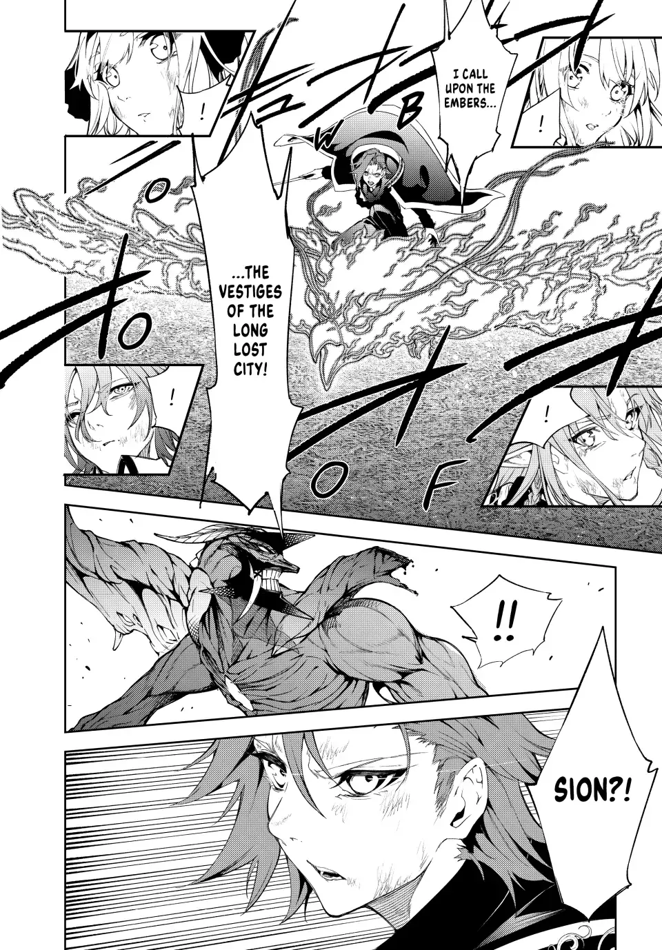 Tsue to Tsurugi no Wistoria Chapter 19 page 39 - 
