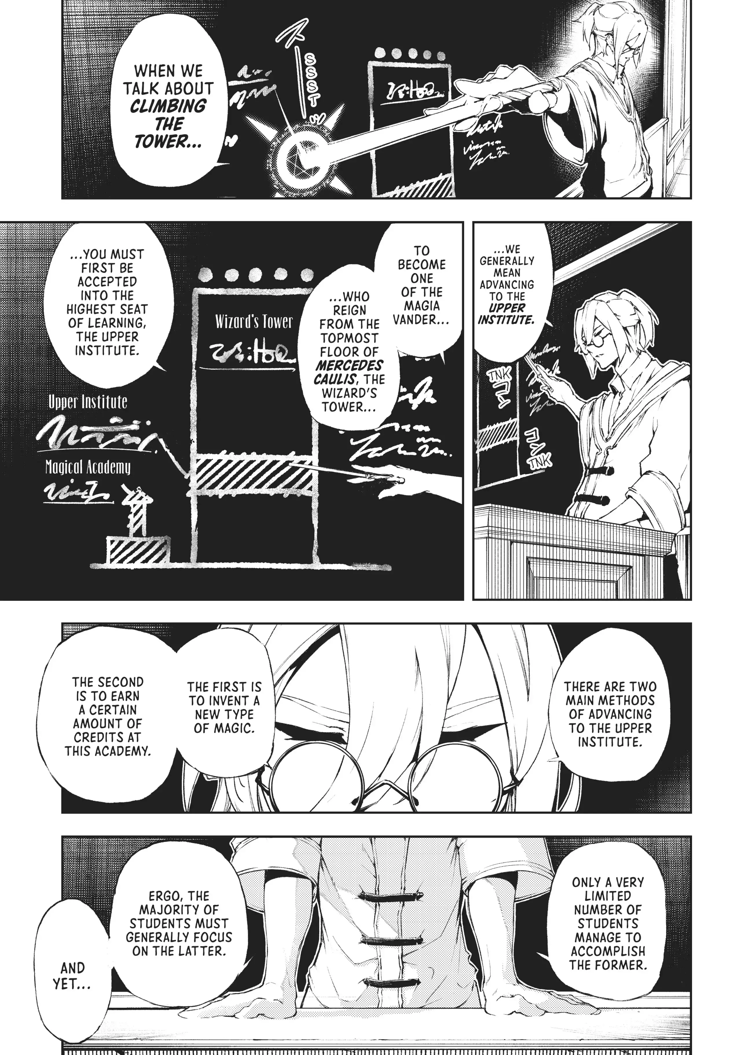Tsue to Tsurugi no Wistoria Chapter 2 page 1 - 