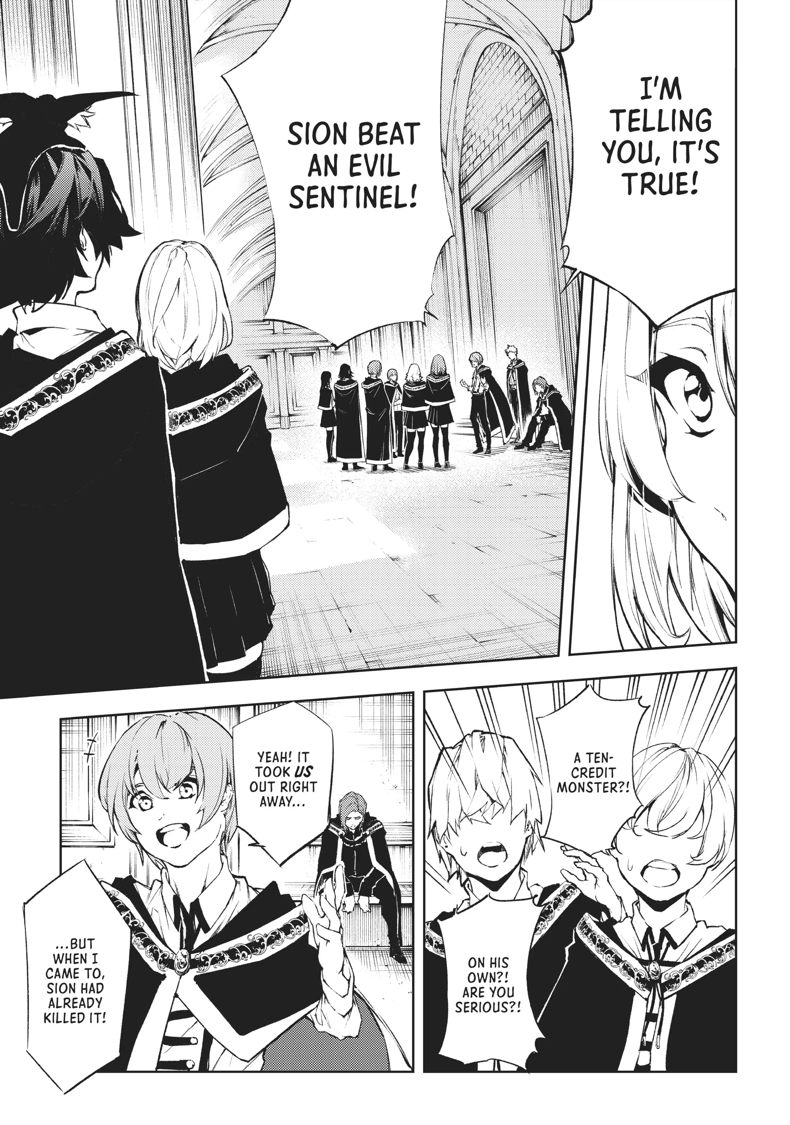 Tsue to Tsurugi no Wistoria Chapter 2 page 5 - 