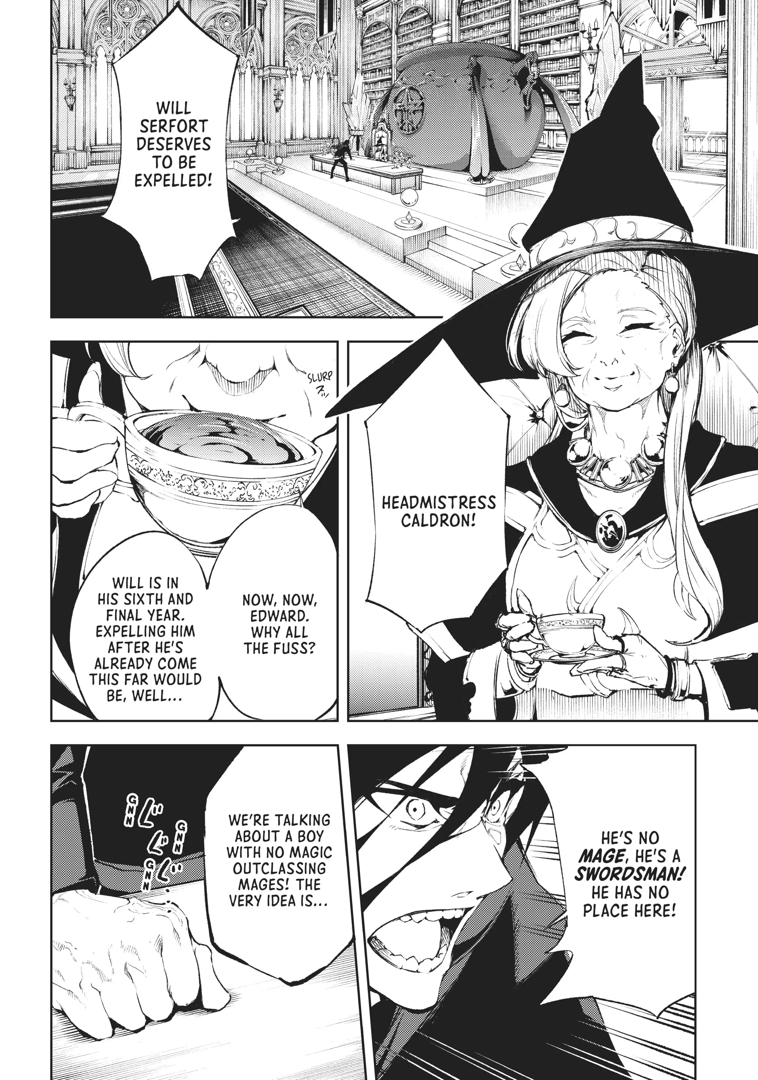 Tsue to Tsurugi no Wistoria Chapter 2 page 8 - 