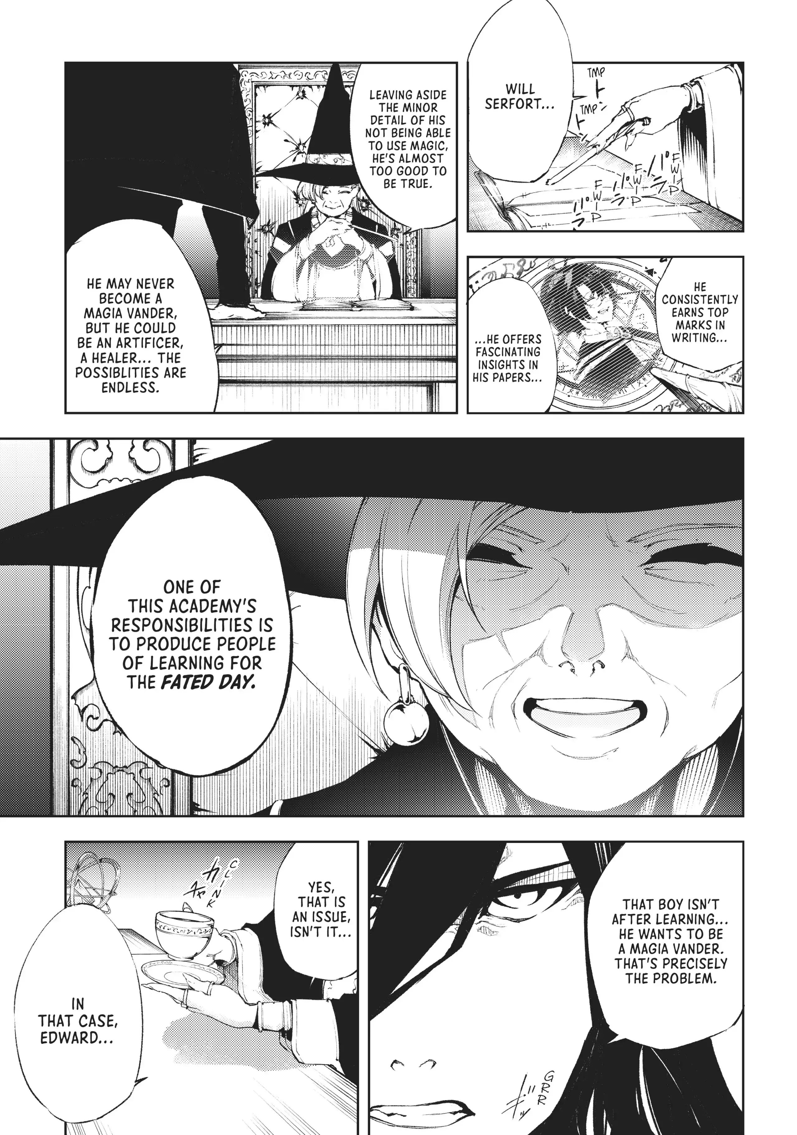 Tsue to Tsurugi no Wistoria Chapter 2 page 9 - 