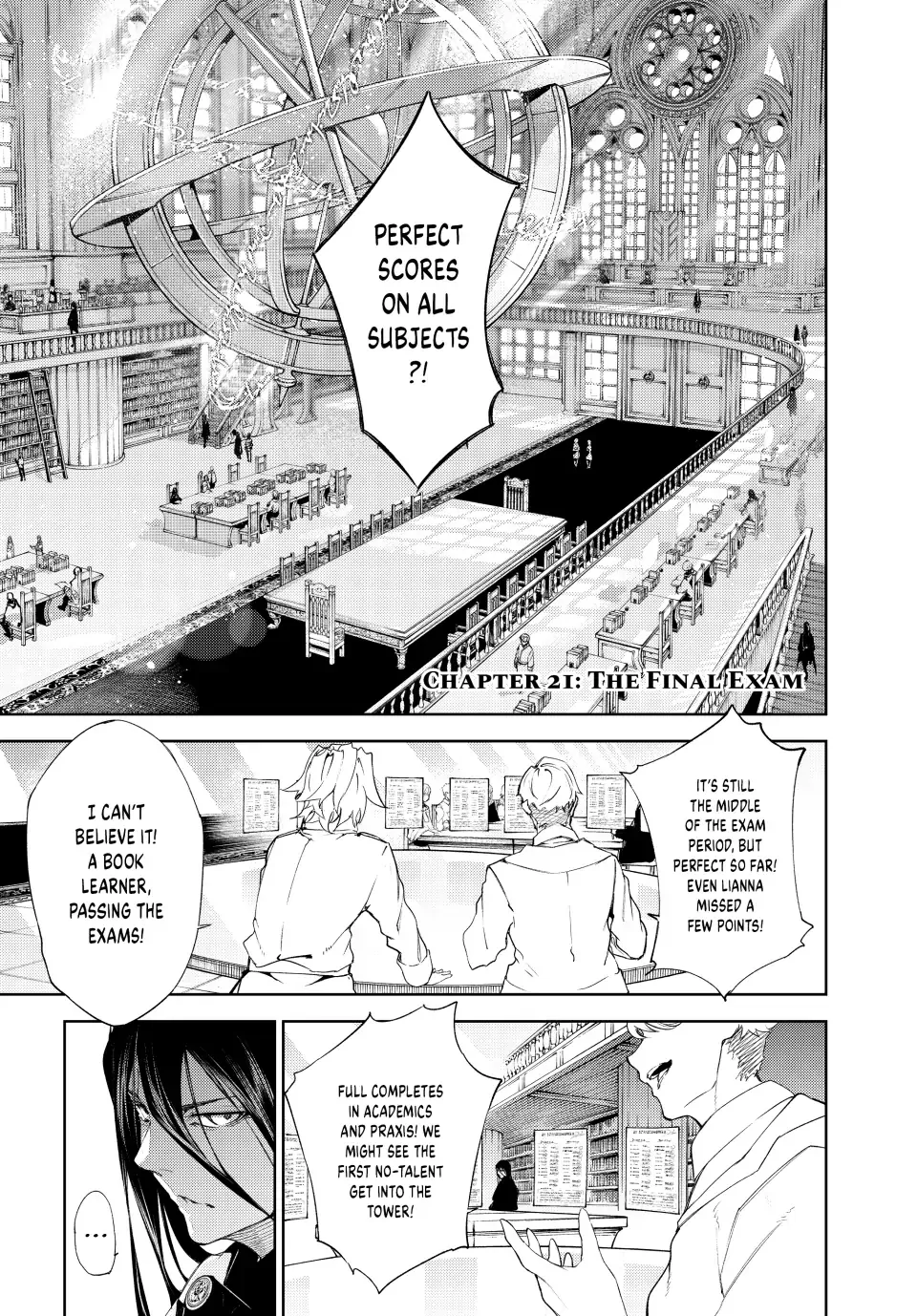 Tsue to Tsurugi no Wistoria Chapter 21 page 1 - 