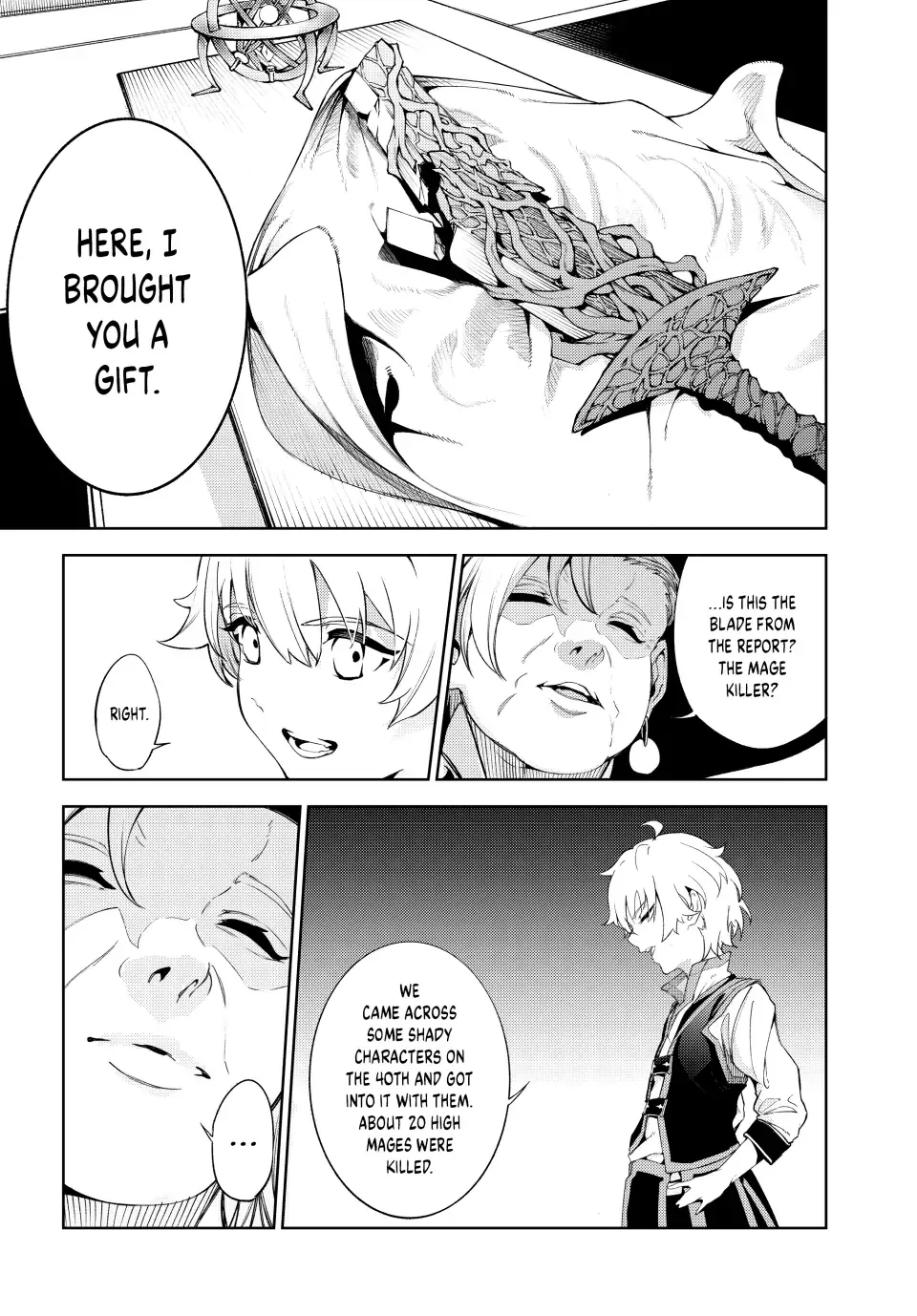 Tsue to Tsurugi no Wistoria Chapter 21 page 11 - 