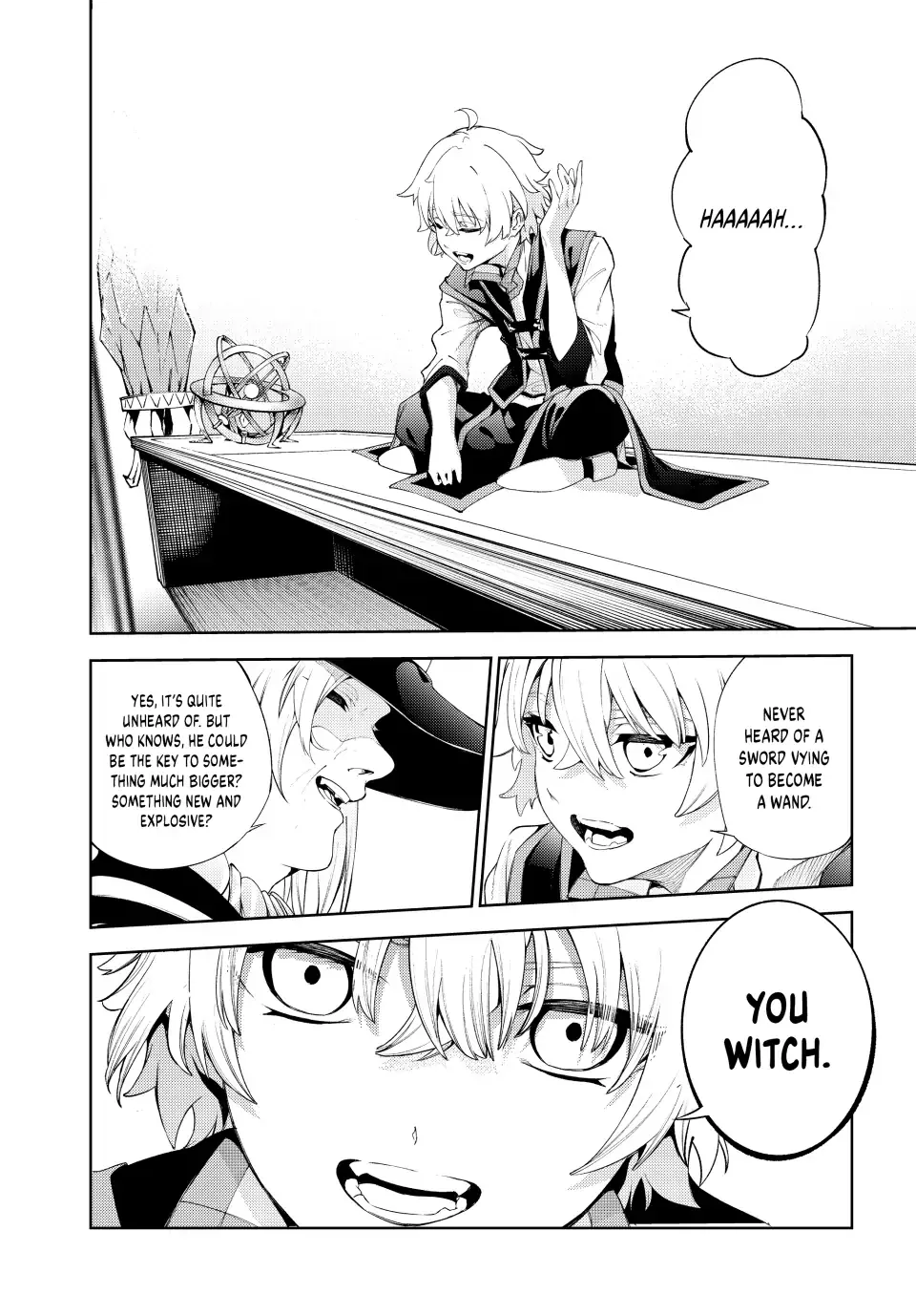Tsue to Tsurugi no Wistoria Chapter 21 page 16 - 