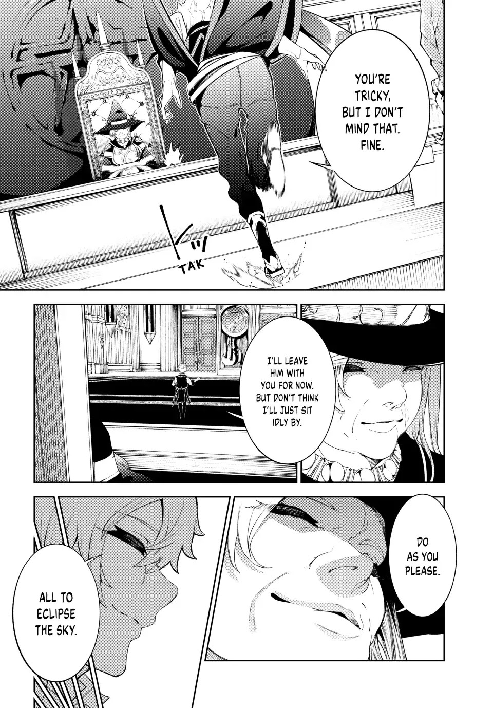 Tsue to Tsurugi no Wistoria Chapter 21 page 17 - 