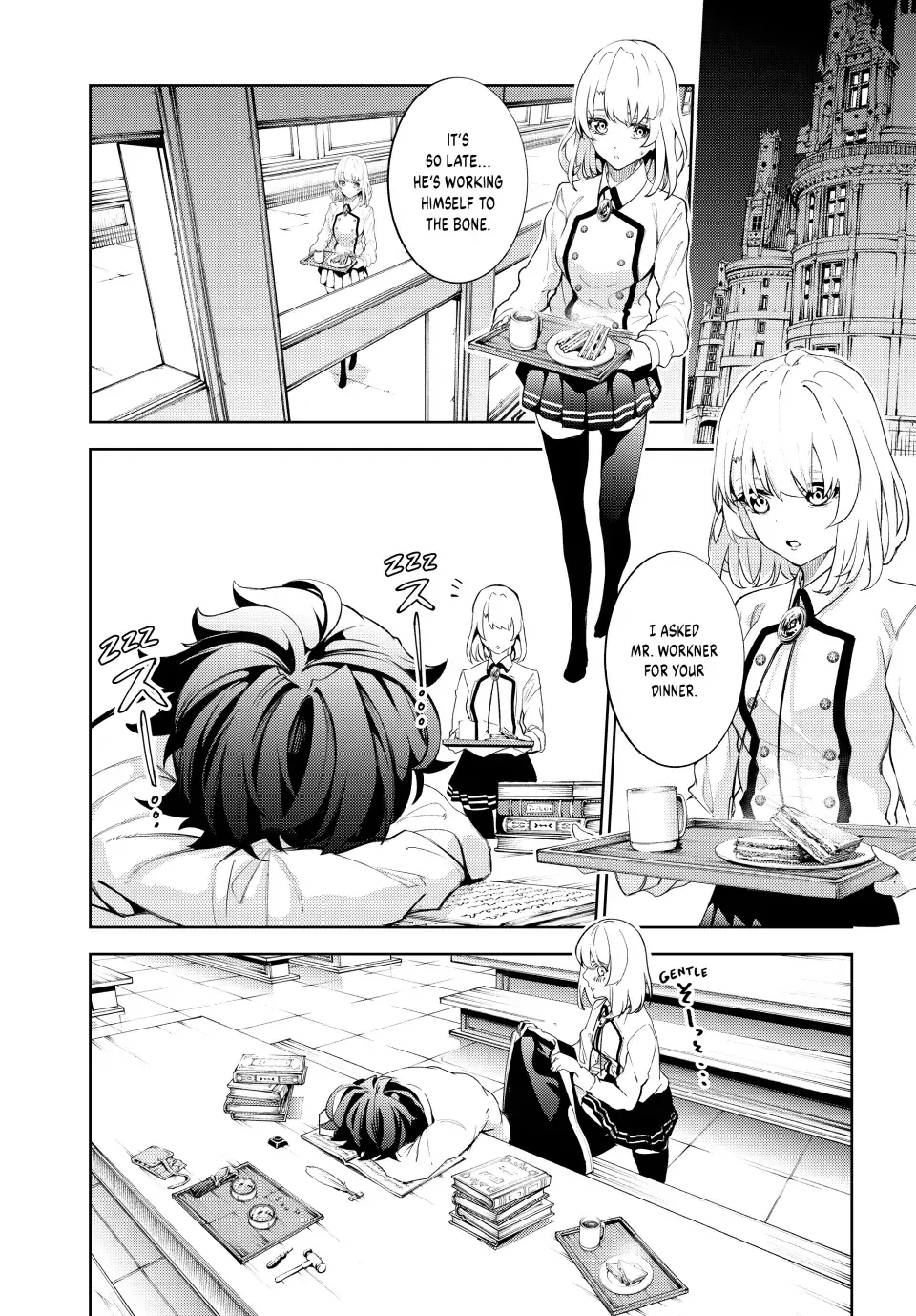 Tsue to Tsurugi no Wistoria Chapter 21 page 18 - 